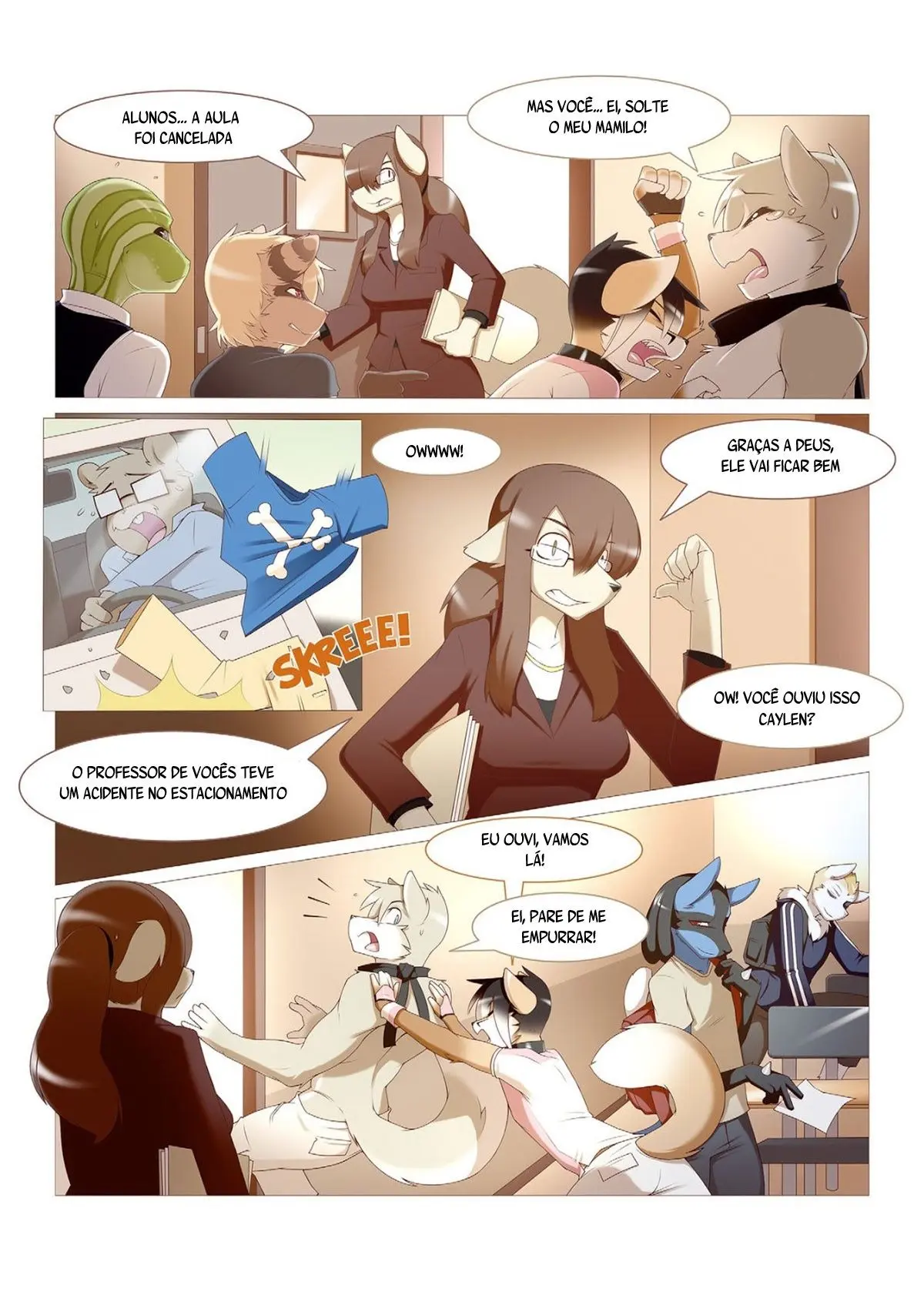 Aquecimento Entre Colegas de Quarto 3 Hentai – Página 3