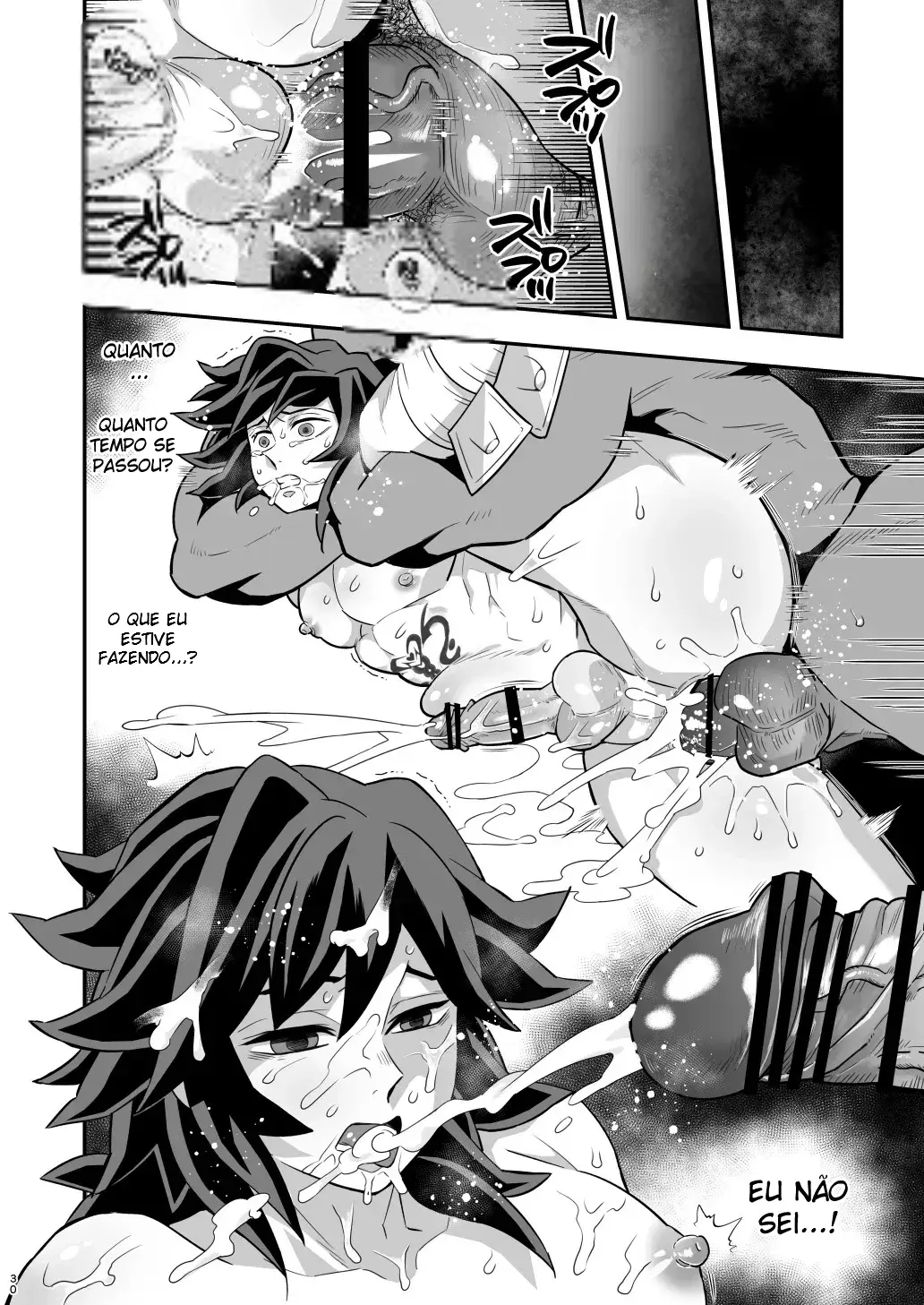 Arco dos Figurantes com Giyu no Castelo Infinito Hentai – Página 29