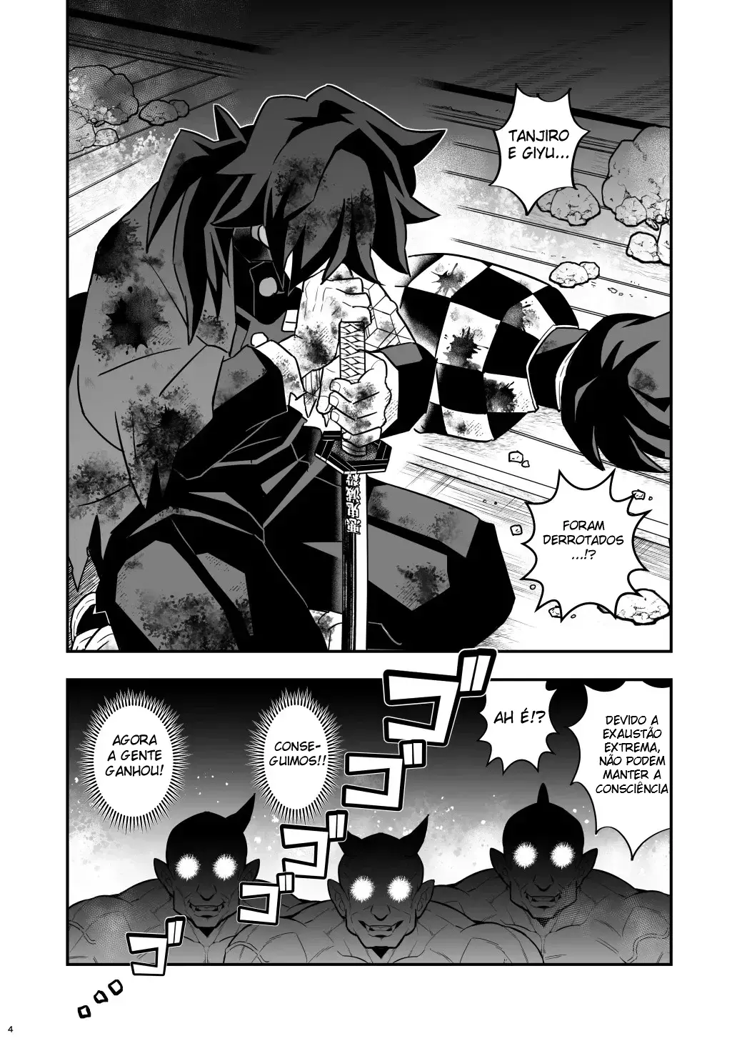 Arco dos Figurantes com Giyu no Castelo Infinito Hentai – Página 3