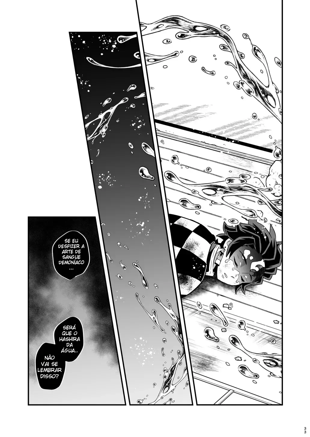 Arco dos Figurantes com Giyu no Castelo Infinito Hentai – Página 32