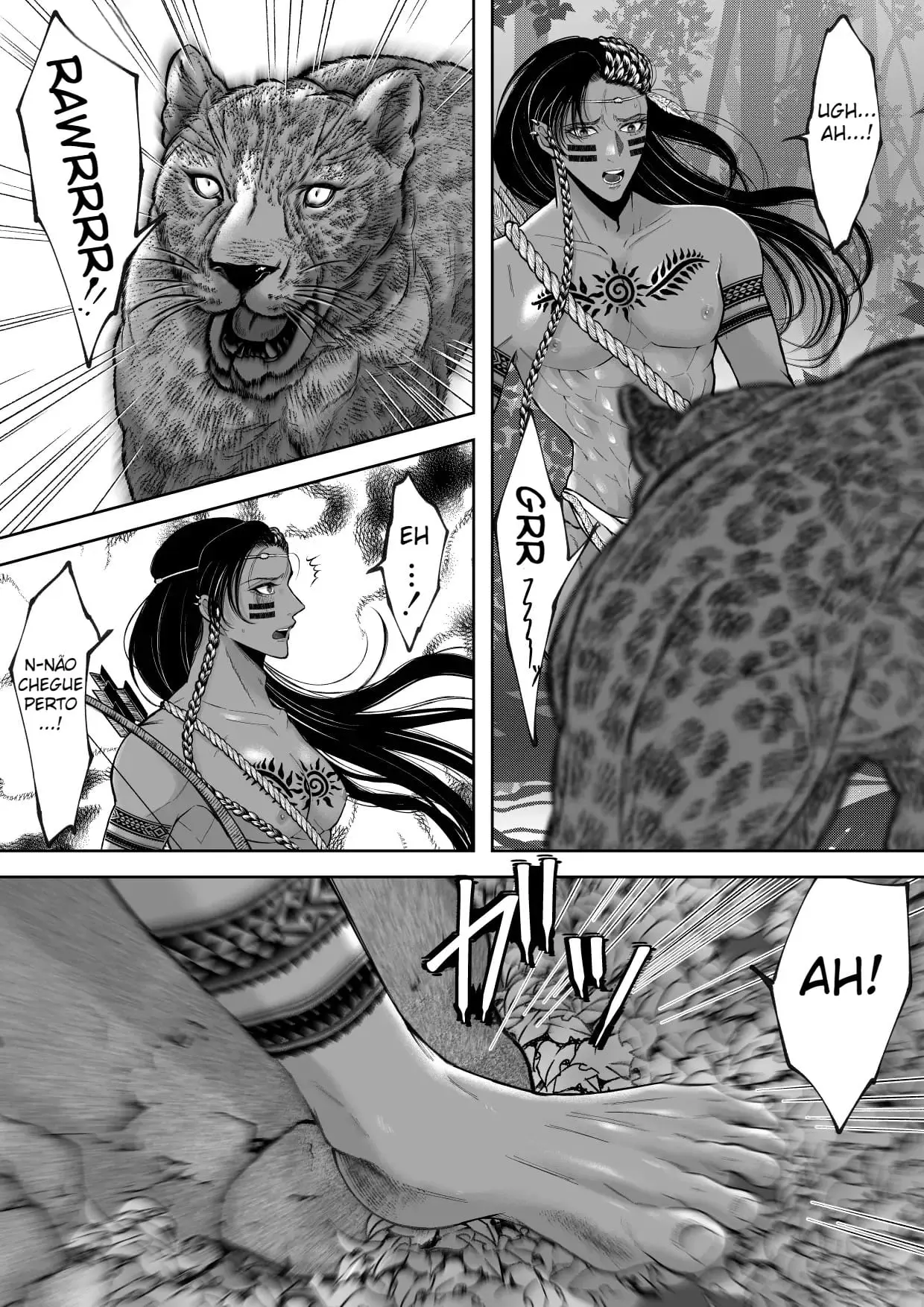As Feras da Floresta Secreta Hentai – Página 7