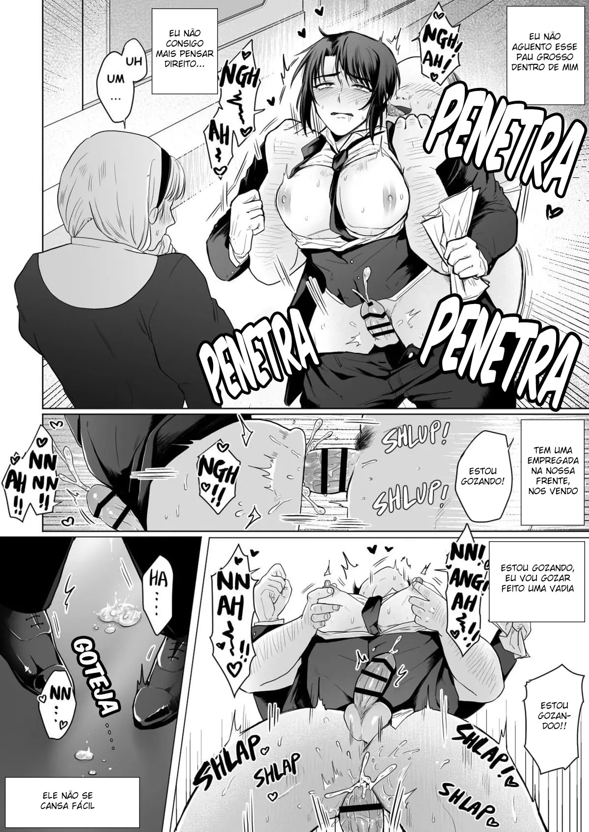 Assistência Sexual Perfeita de Um Mordomo Que Odeia Seu Mestre Hentai – Página 18