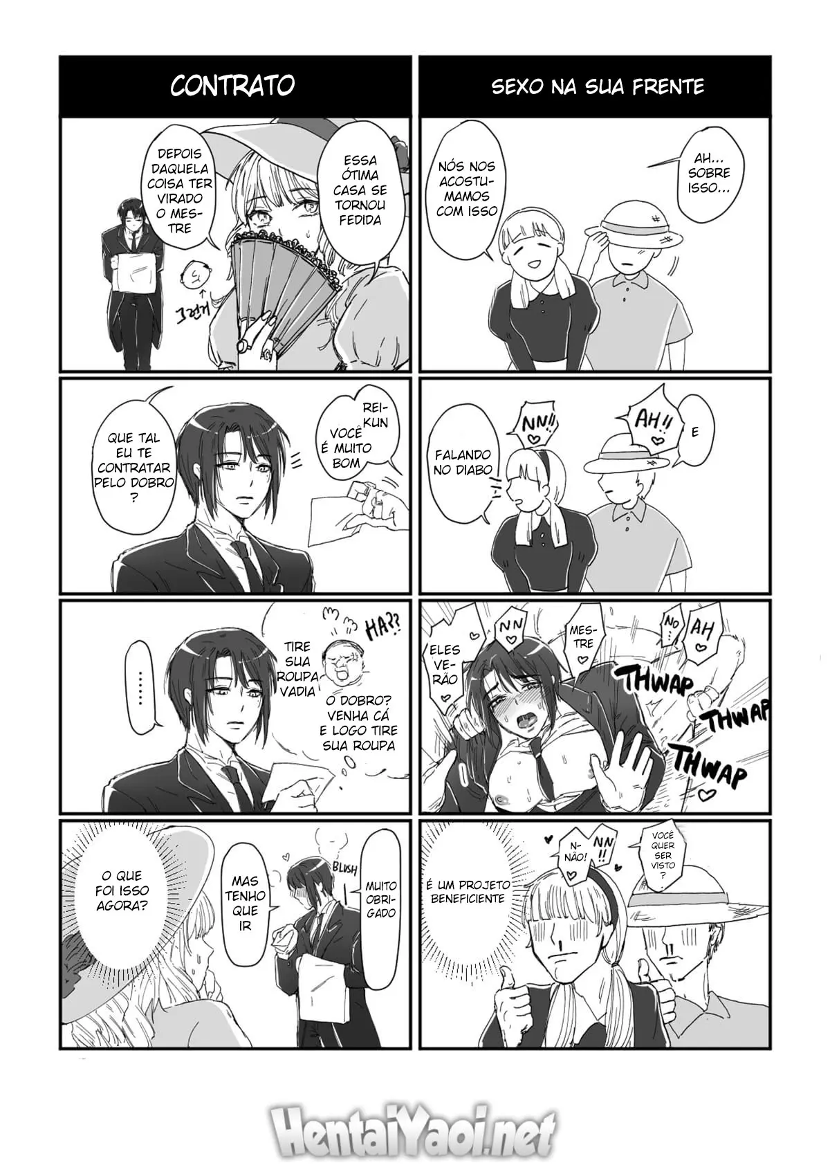 Assistência Sexual Perfeita de Um Mordomo Que Odeia Seu Mestre Hentai – Página 31