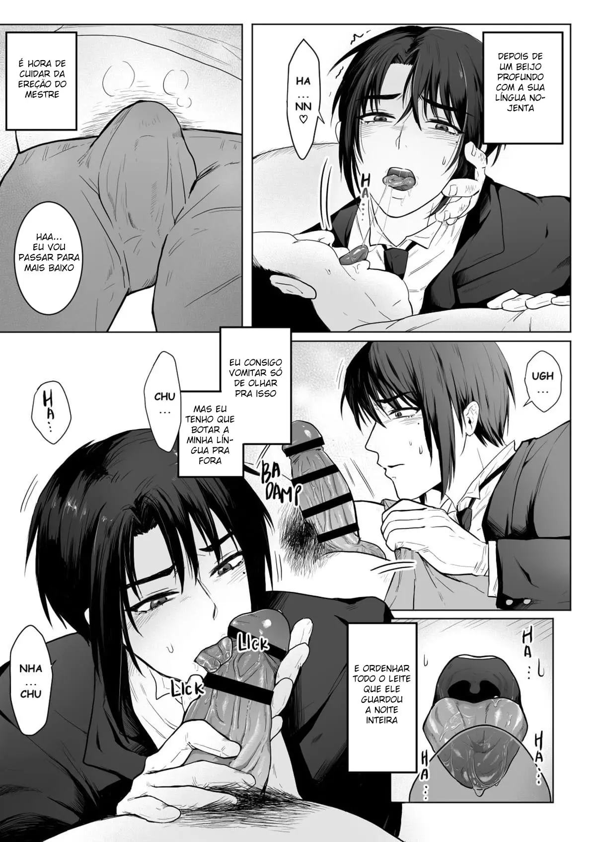 Assistência Sexual Perfeita de Um Mordomo Que Odeia Seu Mestre Hentai – Página 5