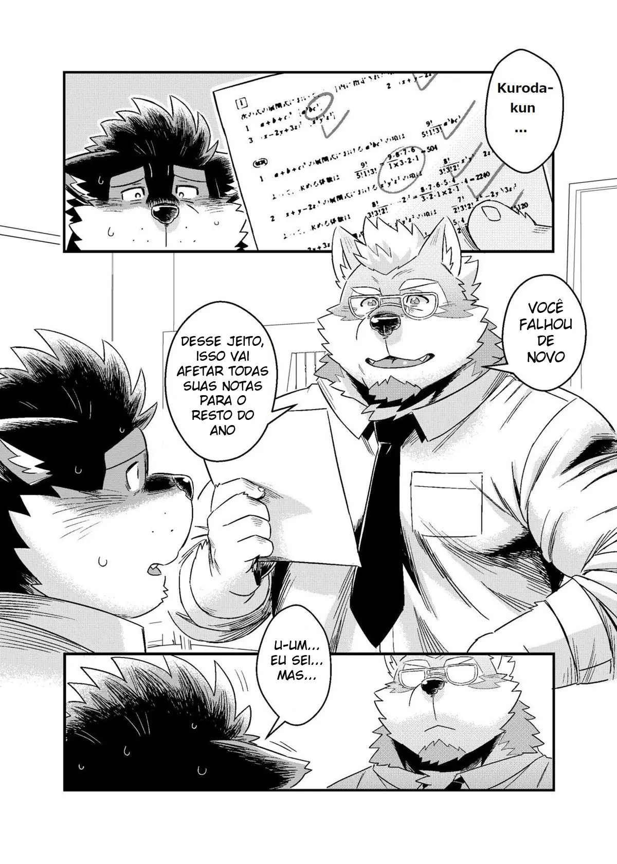 Aula Especial do Kuroda 2 Hentai – Página 2