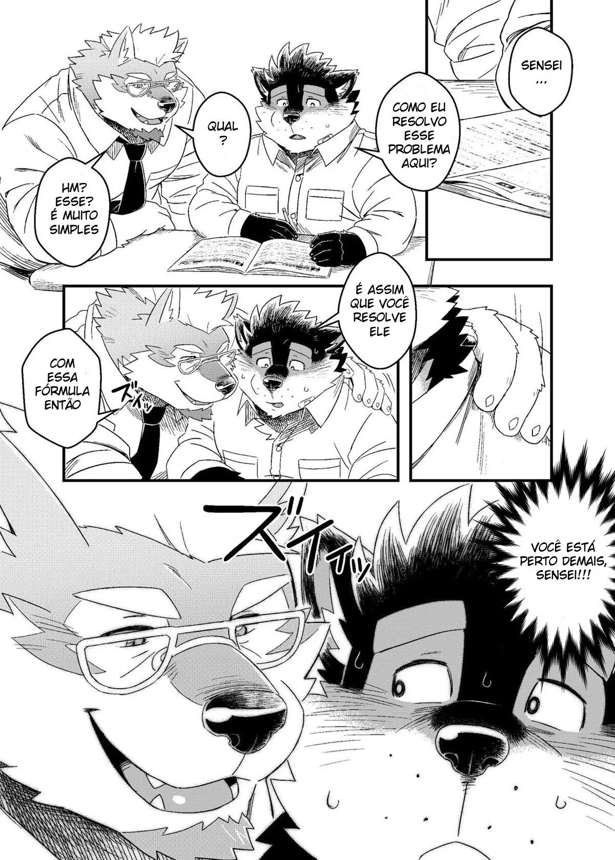 Aula Especial do Kuroda 2 Hentai – Página 7