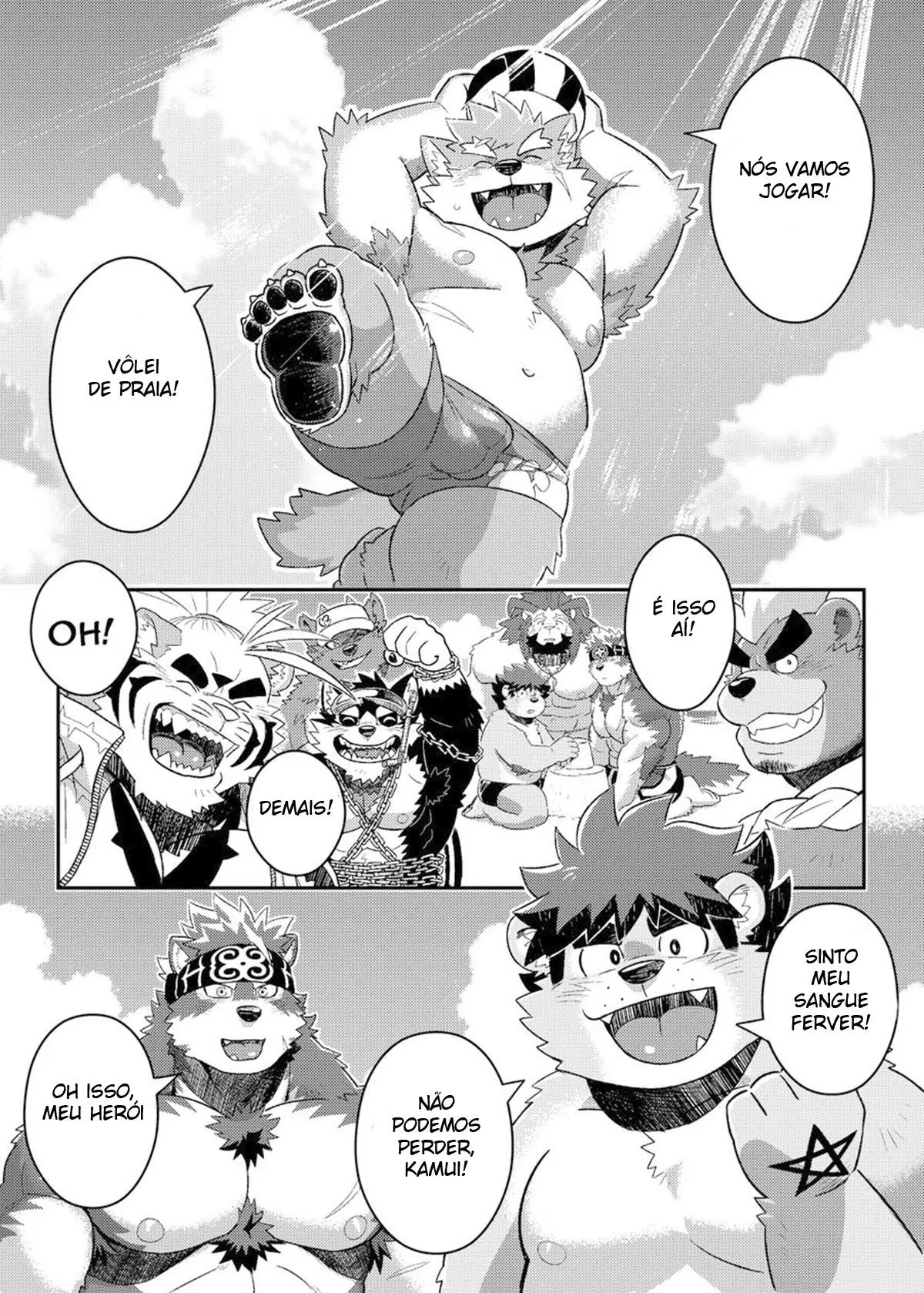 Batalha do Vôlei de Praia Hentai – Página 4 Batalha do Vôlei de Praia Hentai – Página 4