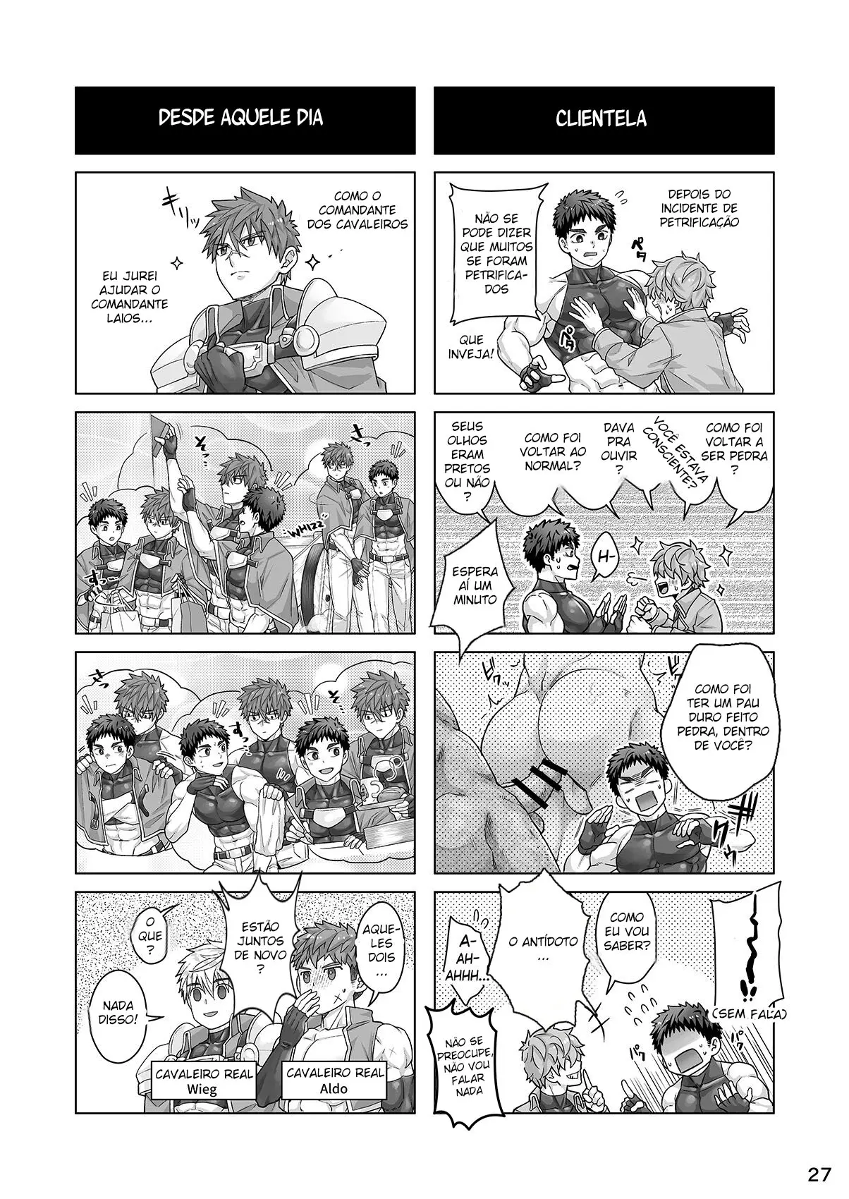 Boa Noite, Bom Cavaleiro Hentai – Página 26