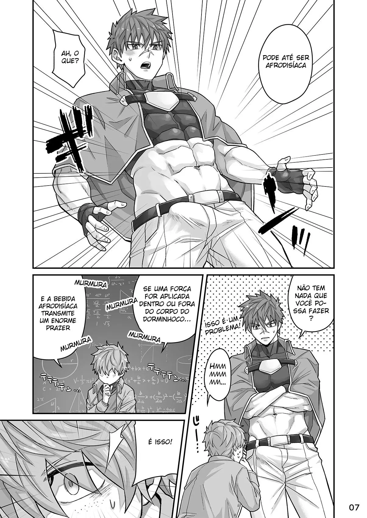 Boa Noite, Bom Cavaleiro Hentai – Página 6