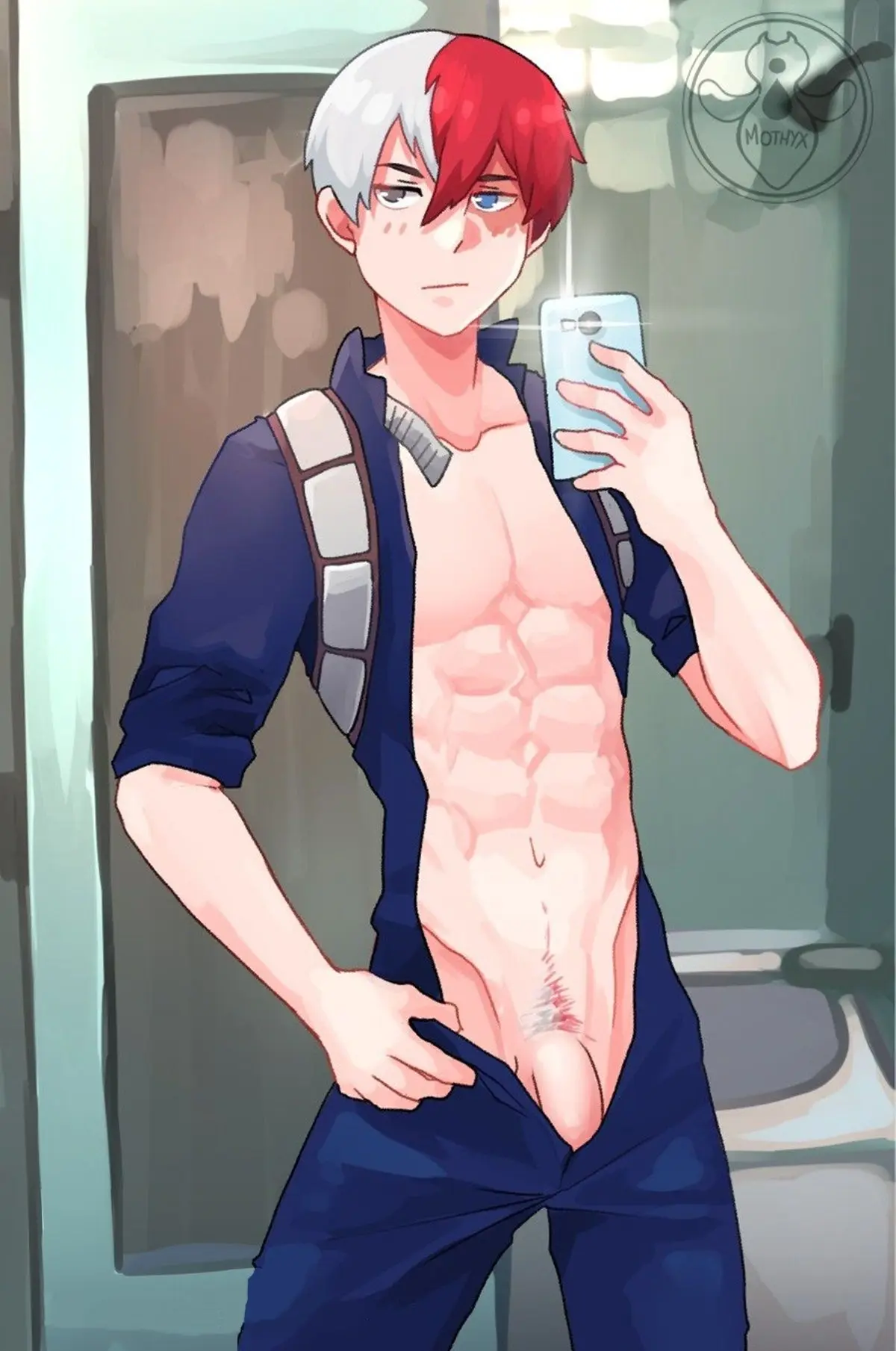 Boku no Hero Academia Hentai Yaoi Hentai – Página 12