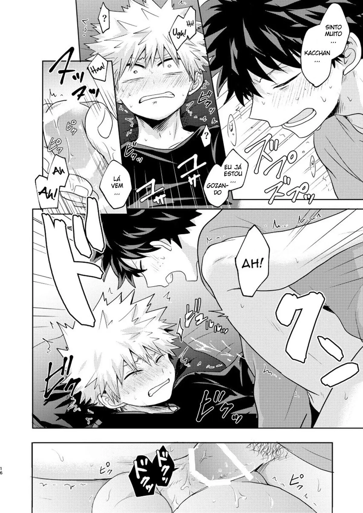 Boku to Kacchan no Himitsu no ××× Hentai – Página 15