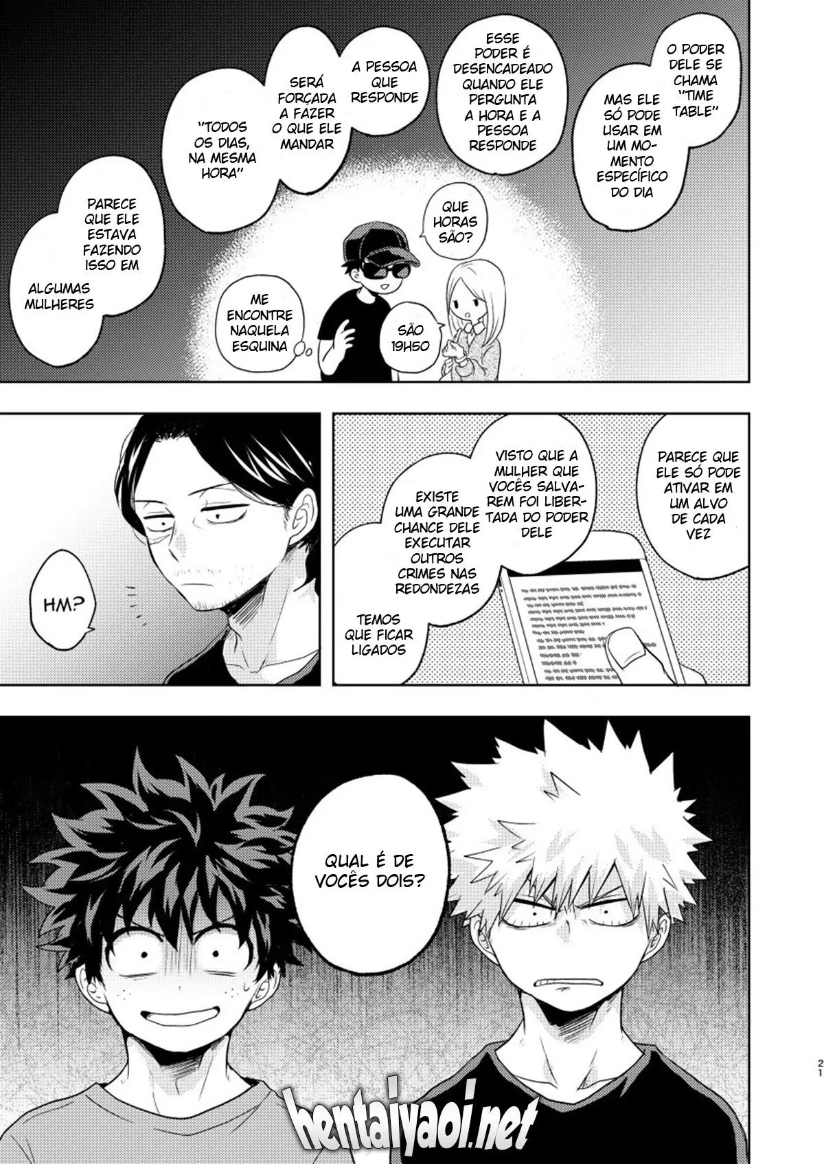 Boku to Kacchan no Himitsu no ××× Hentai – Página 20