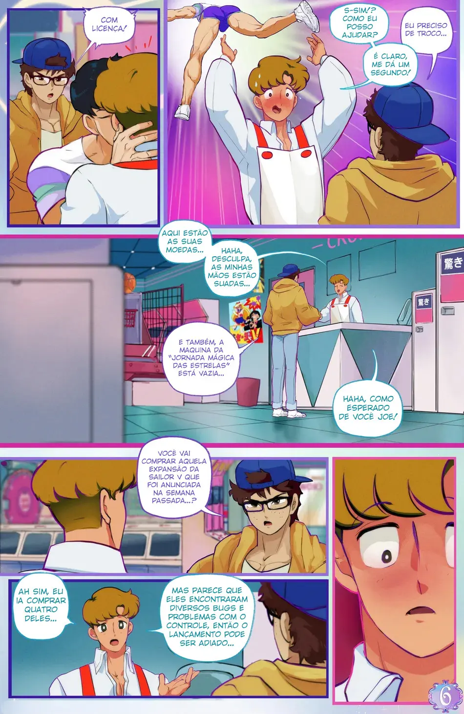 Caso no Fliperama Hentai – Página 7