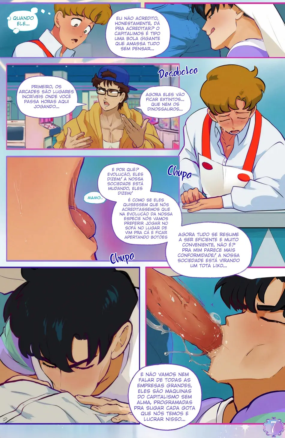 Caso no Fliperama Hentai – Página 8