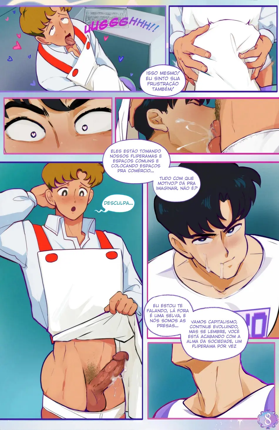 Caso no Fliperama Hentai – Página 9