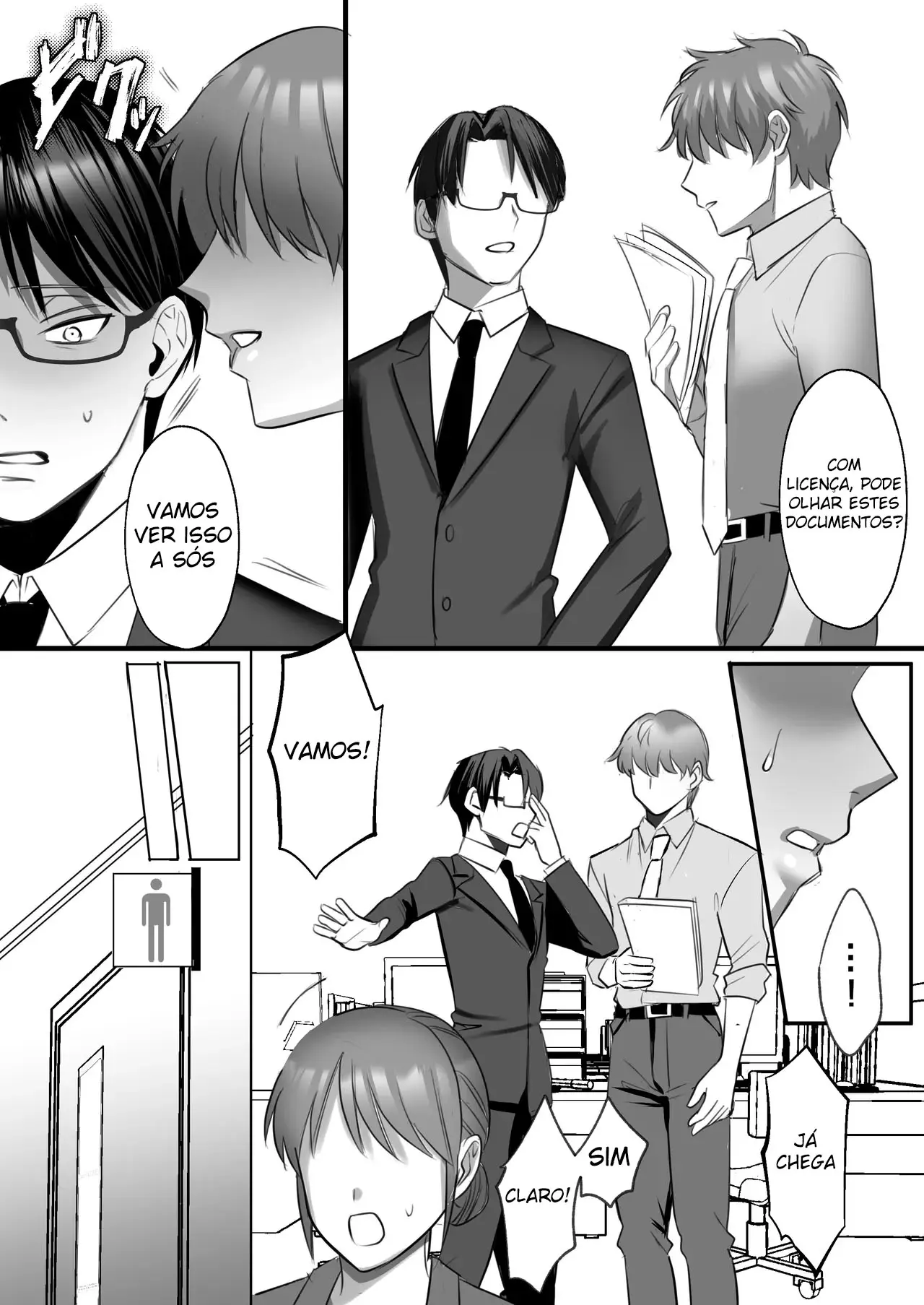 Chefe abusivo: Gravação Secreta Hentai – Página 18
