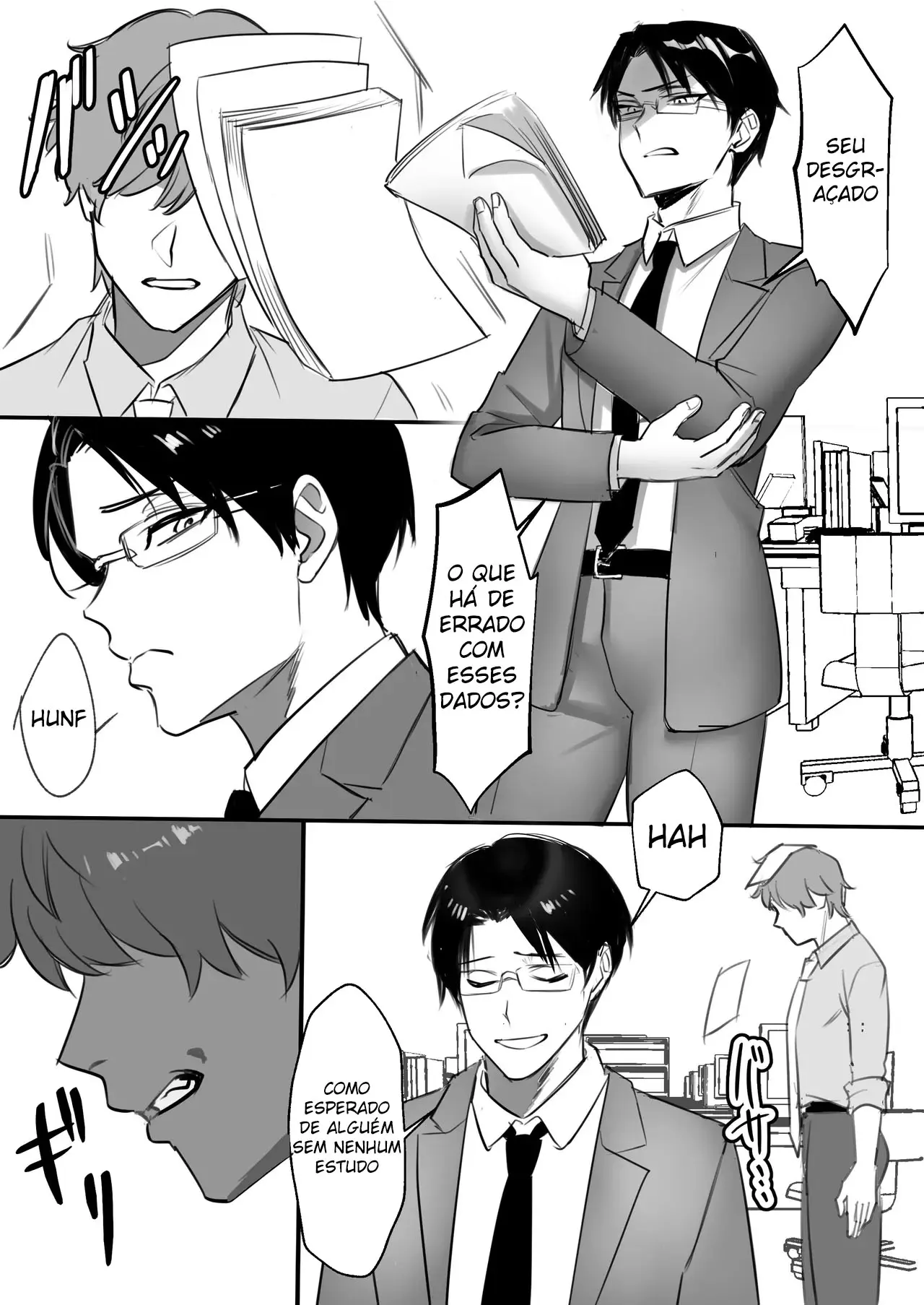 Chefe abusivo: Gravação Secreta Hentai – Página 2