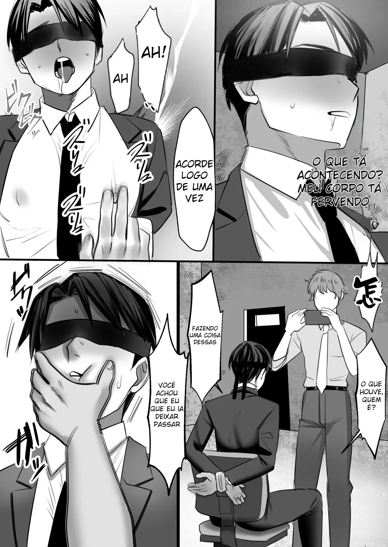 Chefe abusivo: Gravação Secreta Hentai – Página 4