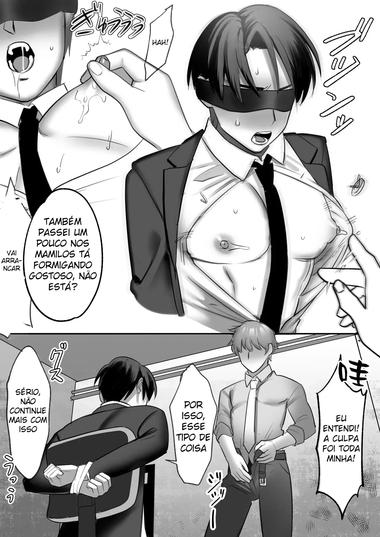 Chefe abusivo: Gravação Secreta Hentai – Página 7