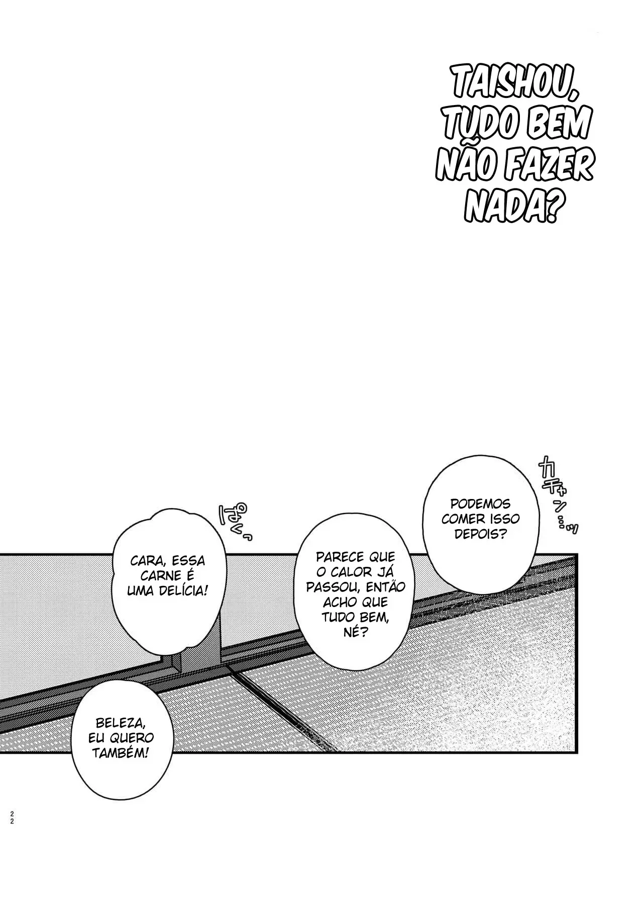 Chefe, Não Vamos Ir Além Disso? Hentai – Página 21