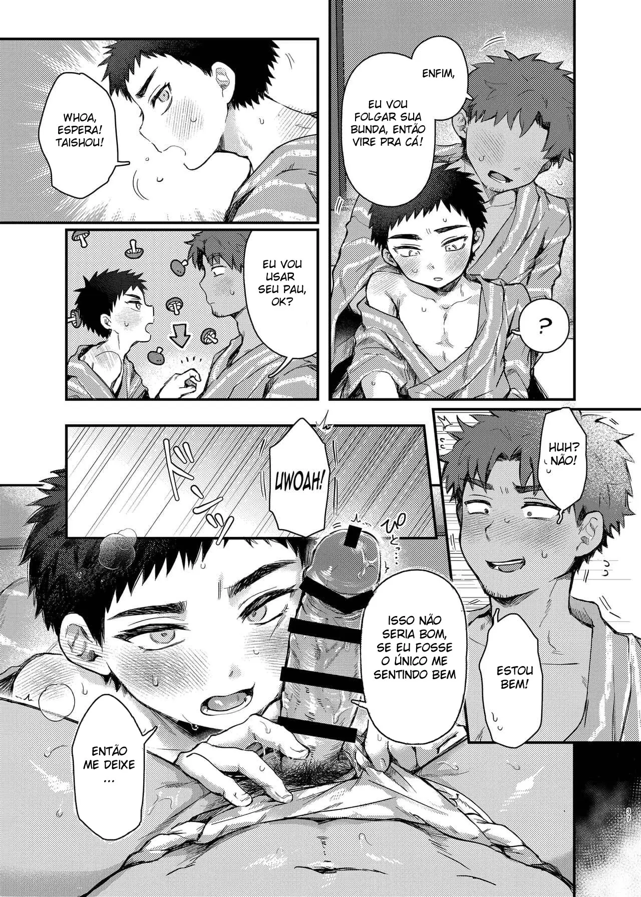 Chefe, Não Vamos Ir Além Disso? Hentai – Página 36