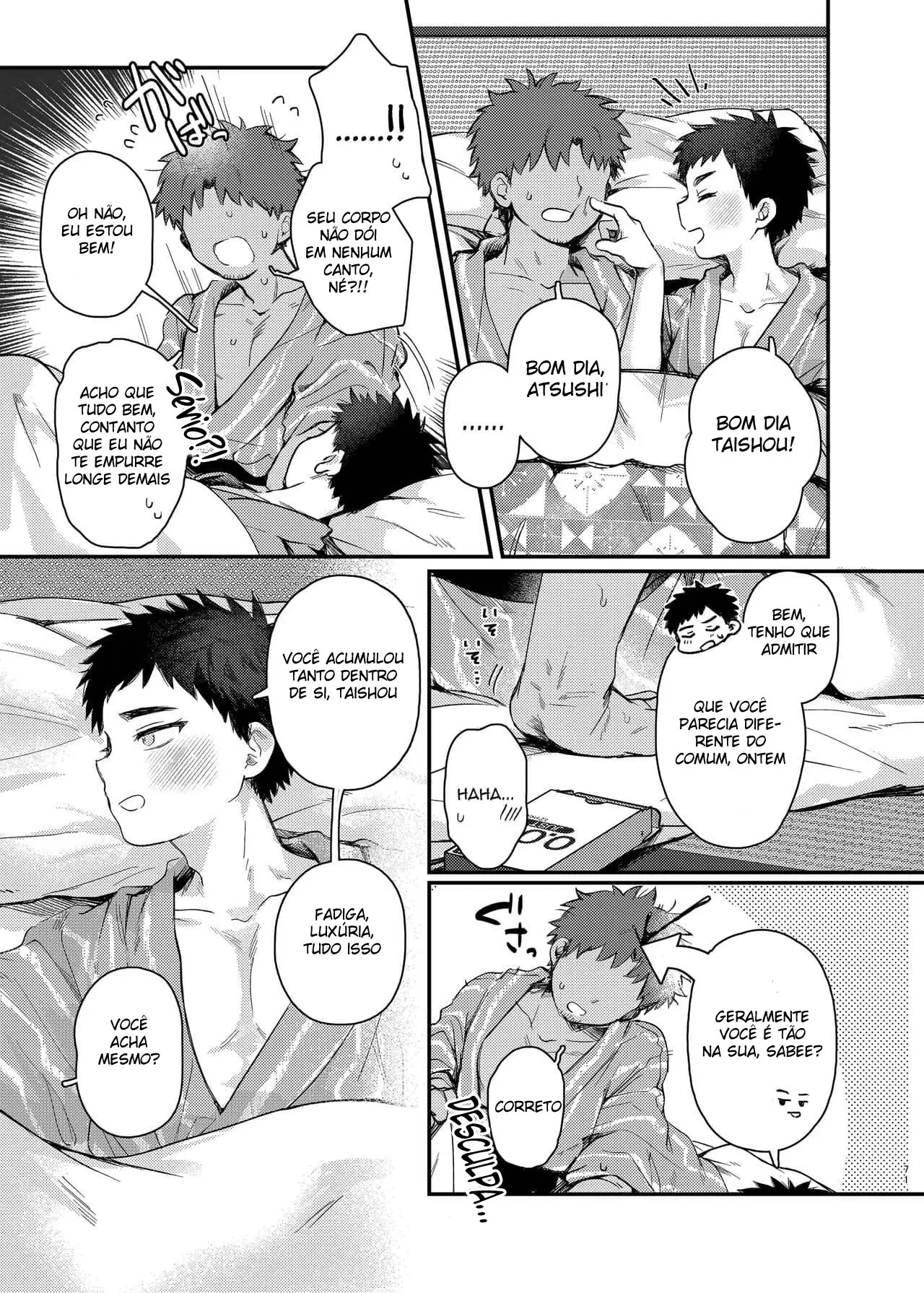 Chefe, Não Vamos Ir Além Disso? Hentai – Página 70