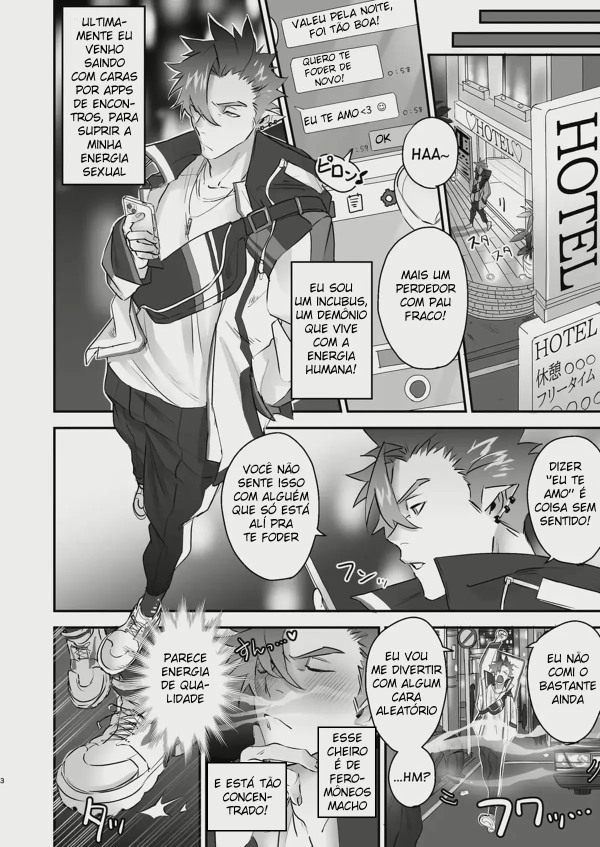 Cheio de Tesão, Fui Atacado Por Um Lobisomem do Pau Grande Hentai – Página 4