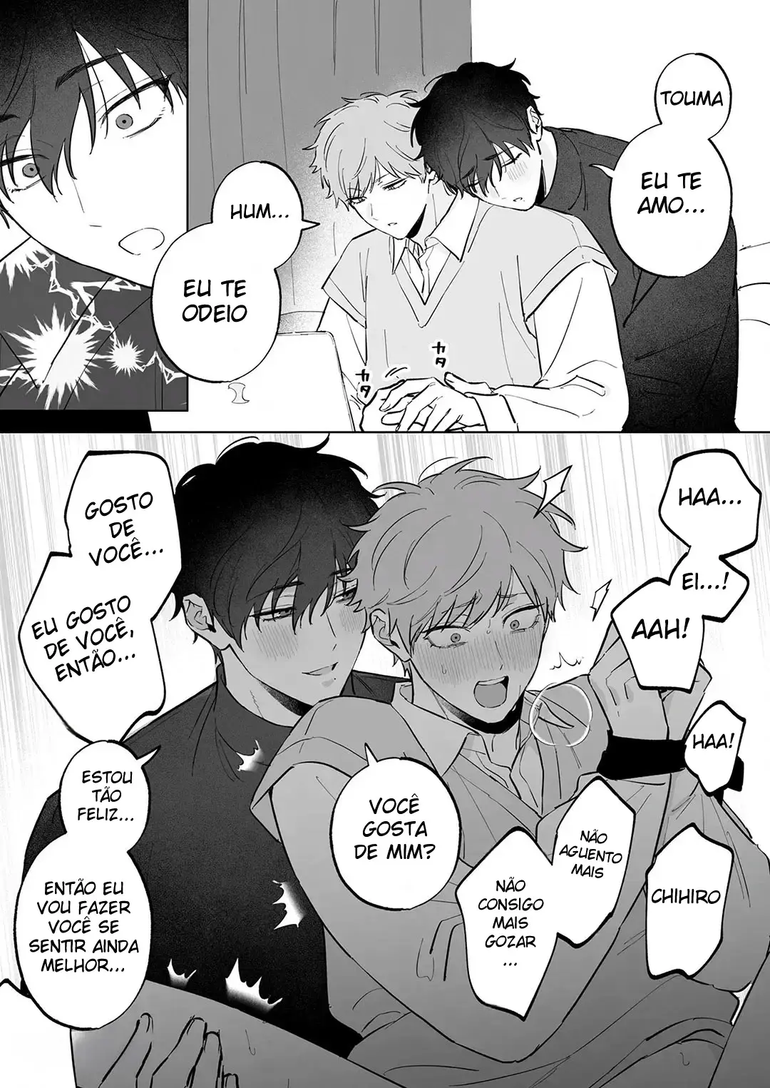Chihiro é Obcecado por Touma Hentai – Página 74