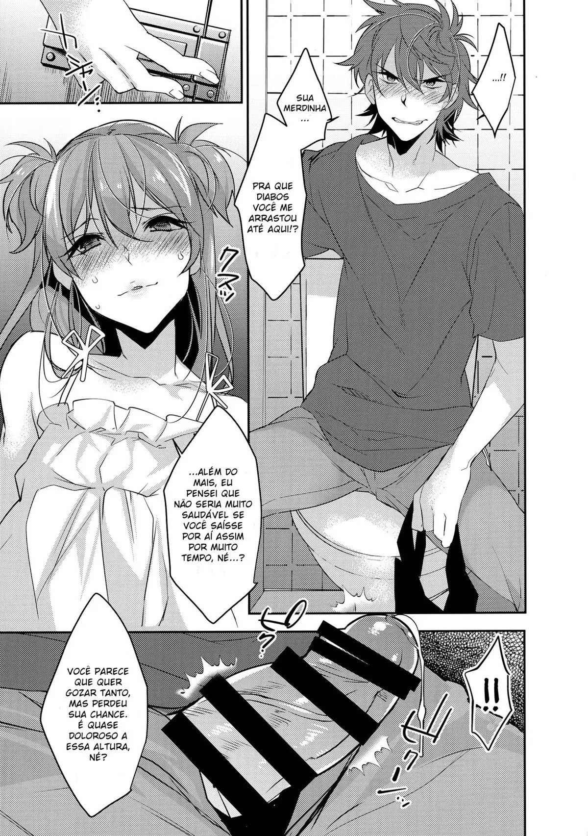 Chikan Josou Danshi x Ore! Hentai – Página 10