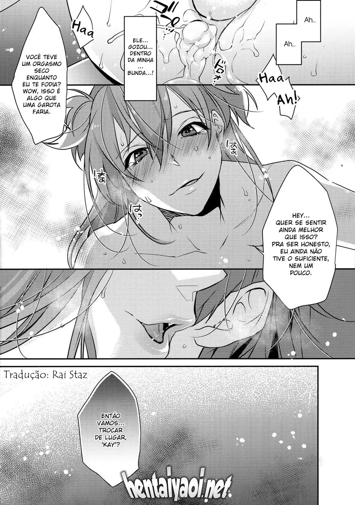 Chikan Josou Danshi x Ore! Hentai – Página 27