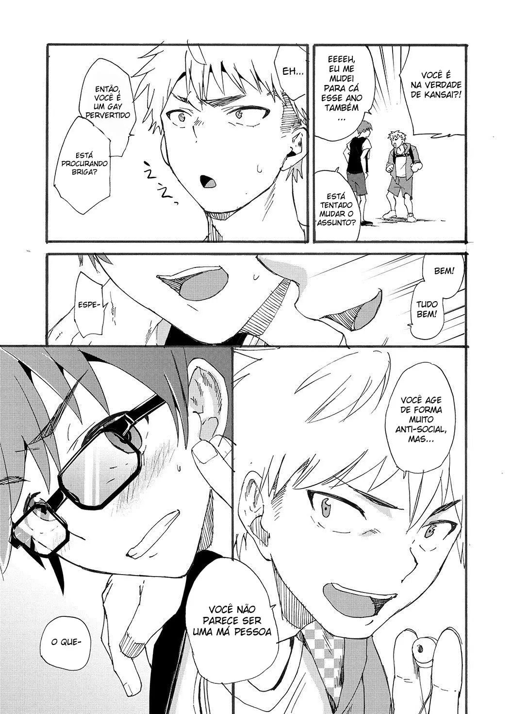 Chupei o Pau Virgem de um Modelo de Cuecas! Hentai – Página 34