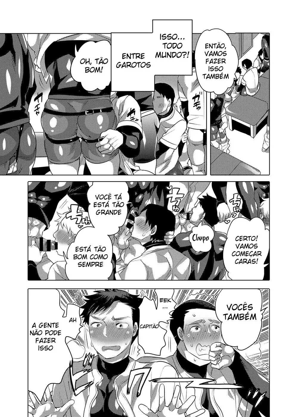 Clube de Beisebol da Academia Homo Ochi Hentai – Página 8