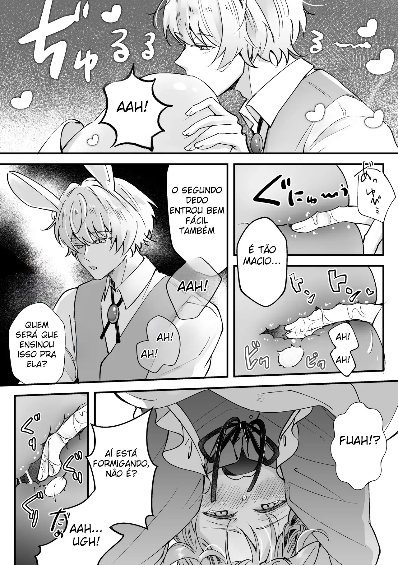 Coelhinho Branco no Cio ~ Sexo para Engravidar Com Alice no Mundo dos Sonhos Safados Hentai – Página 18