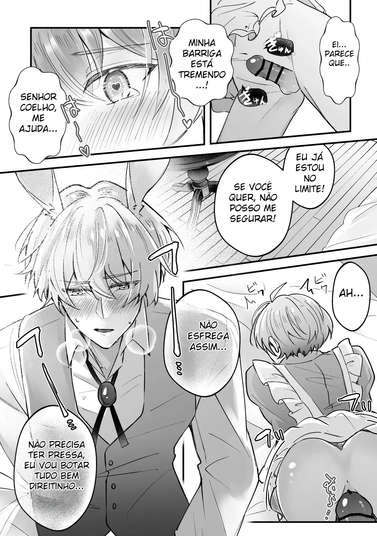 Coelhinho Branco no Cio ~ Sexo para Engravidar Com Alice no Mundo dos Sonhos Safados Hentai – Página 19