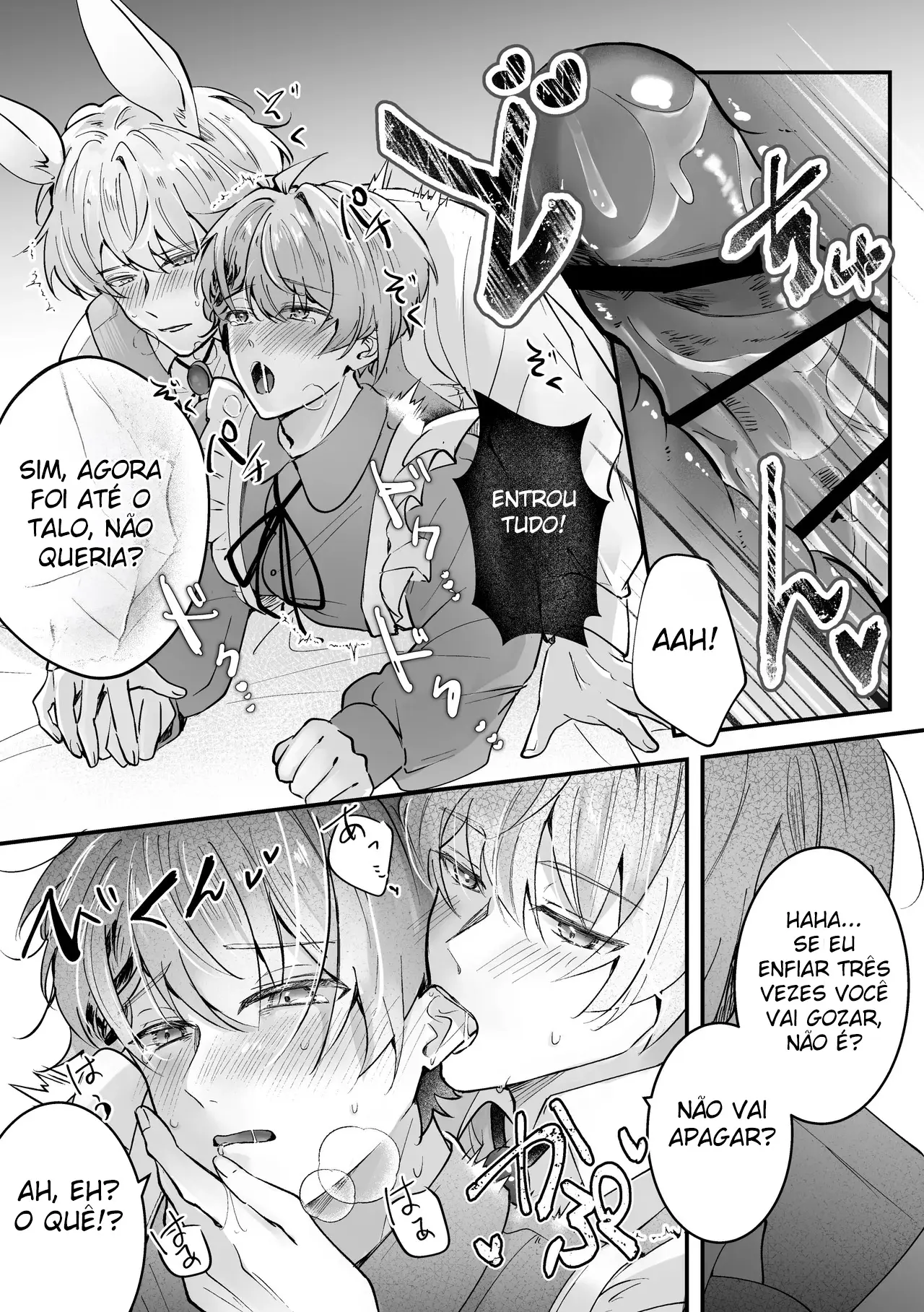 Coelhinho Branco no Cio ~ Sexo para Engravidar Com Alice no Mundo dos Sonhos Safados Hentai – Página 20