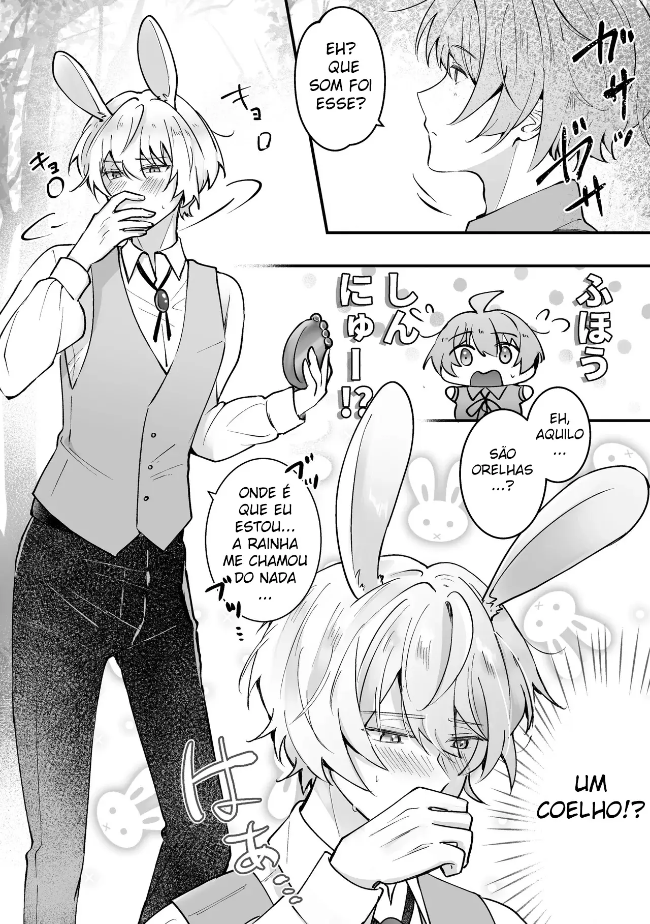 Coelhinho Branco no Cio ~ Sexo para Engravidar Com Alice no Mundo dos Sonhos Safados Hentai – Página 4