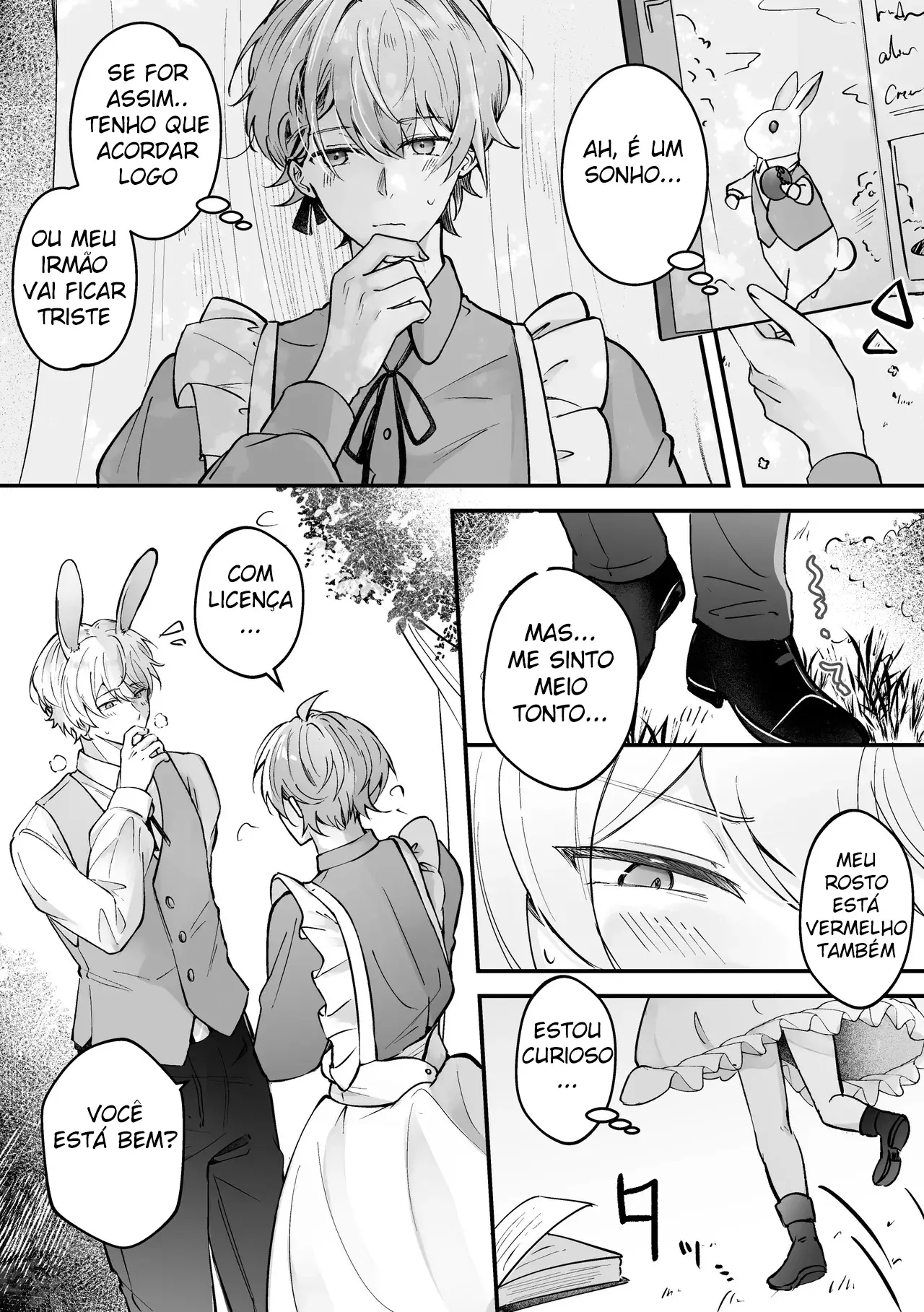 Coelhinho Branco no Cio ~ Sexo para Engravidar Com Alice no Mundo dos Sonhos Safados Hentai – Página 5