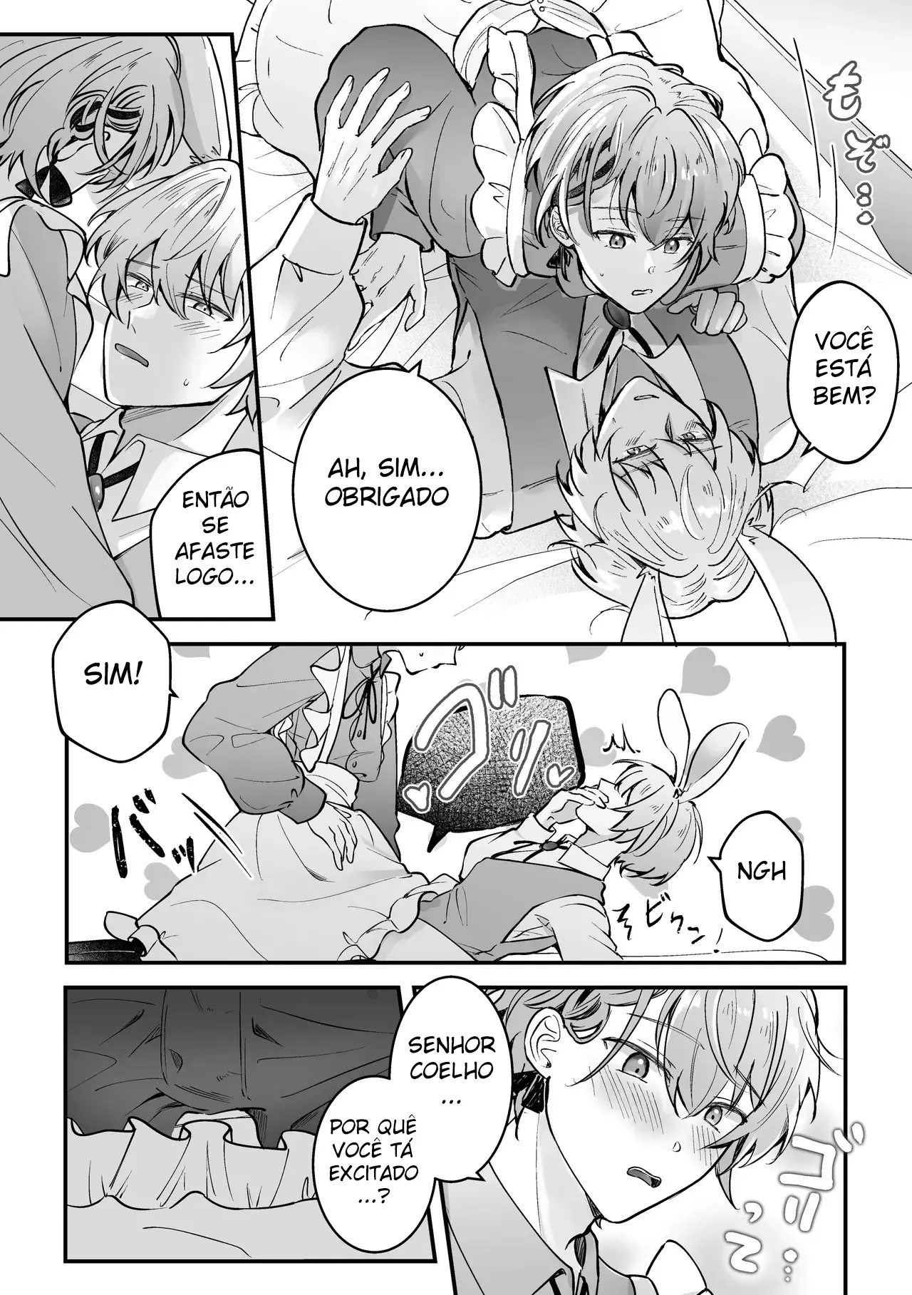Coelhinho Branco no Cio ~ Sexo para Engravidar Com Alice no Mundo dos Sonhos Safados Hentai – Página 9