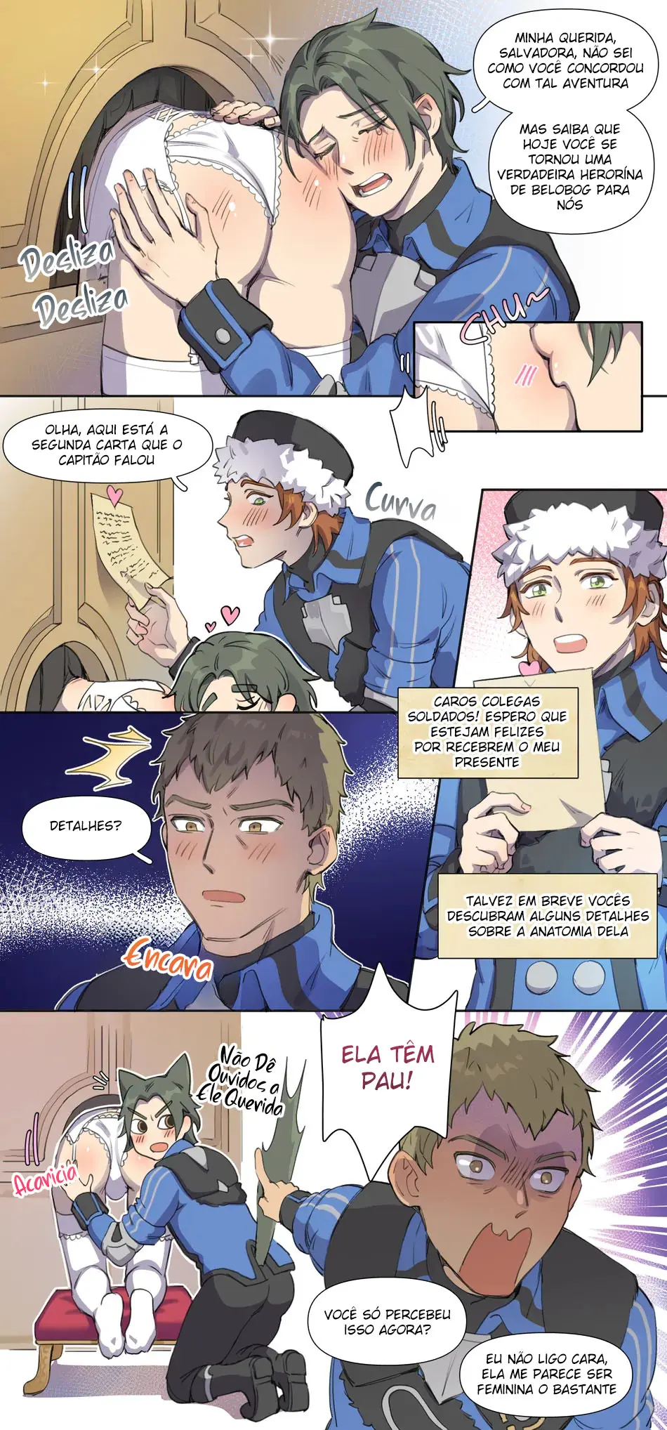 Coelhinho do Quartel Hentai – Página 8