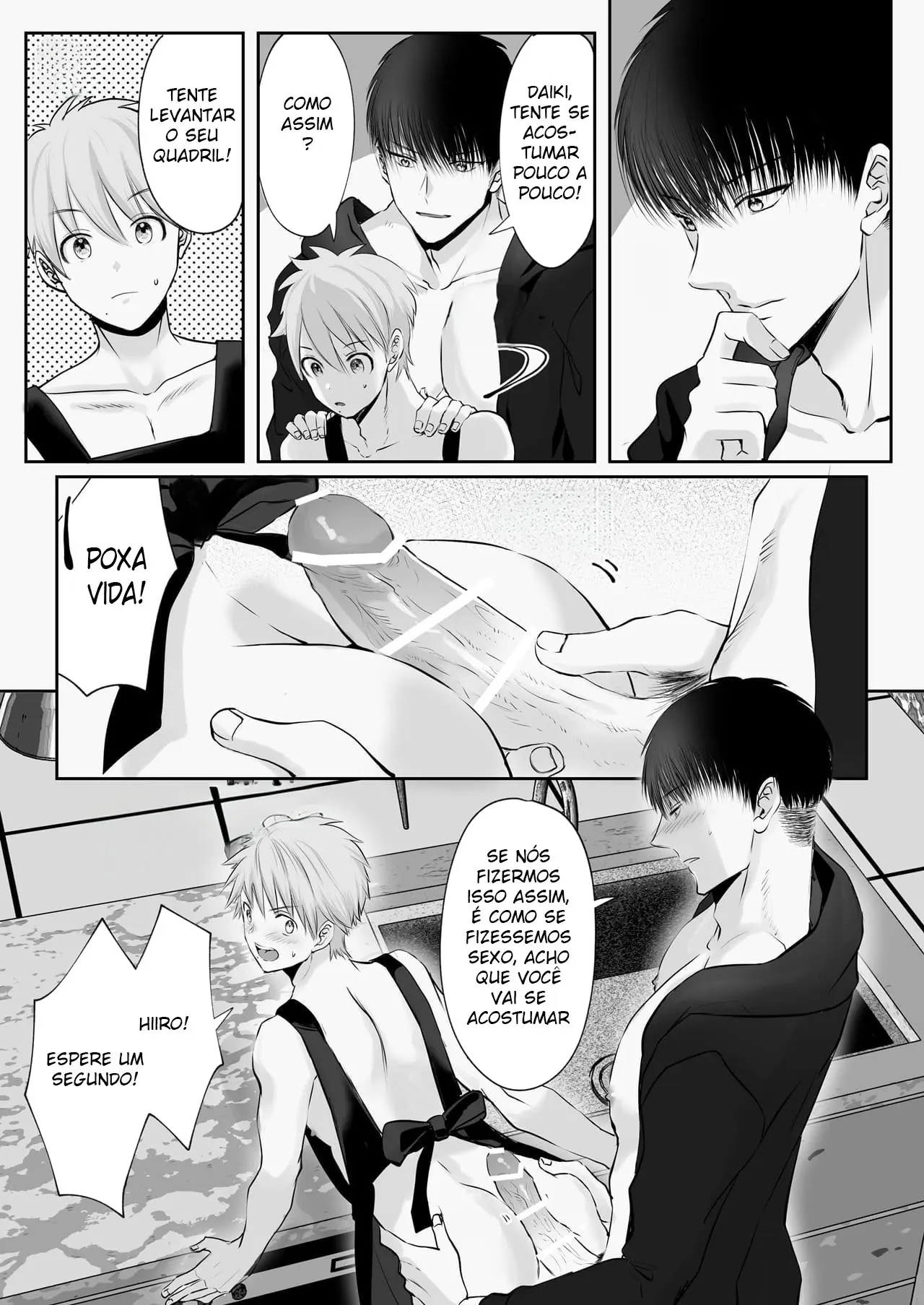 Com 40 cm de Diferença de Altura, me Apaixonei por Vários Grandes Jogadores de Basquete Hentai – Página 27