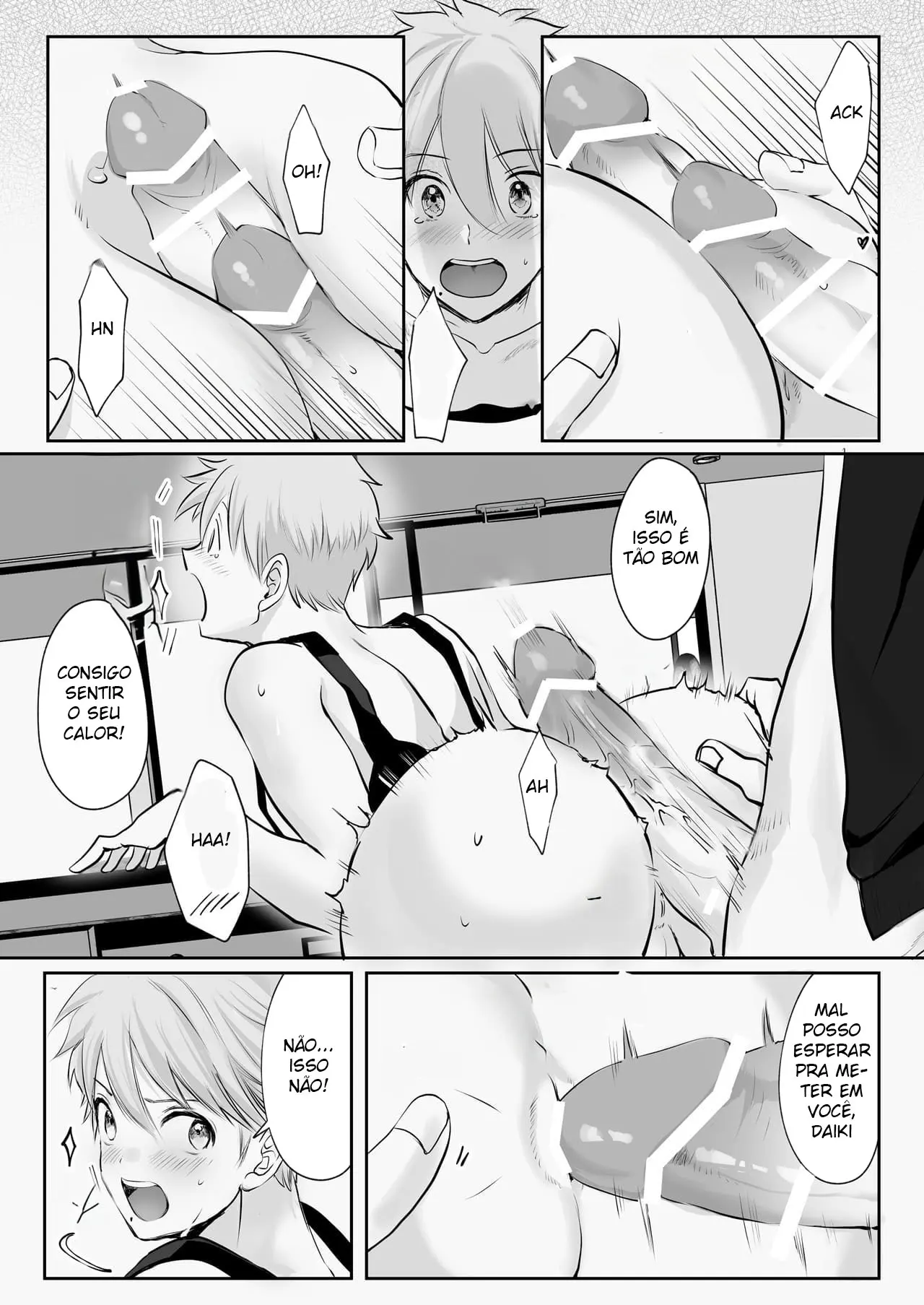 Com 40 cm de Diferença de Altura, me Apaixonei por Vários Grandes Jogadores de Basquete Hentai – Página 28