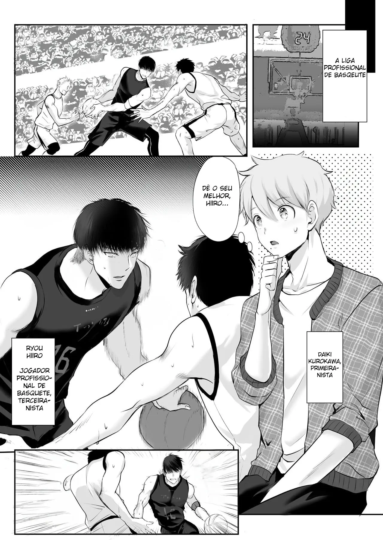 Com 40 cm de Diferença de Altura, me Apaixonei por Vários Grandes Jogadores de Basquete Hentai – Página 3