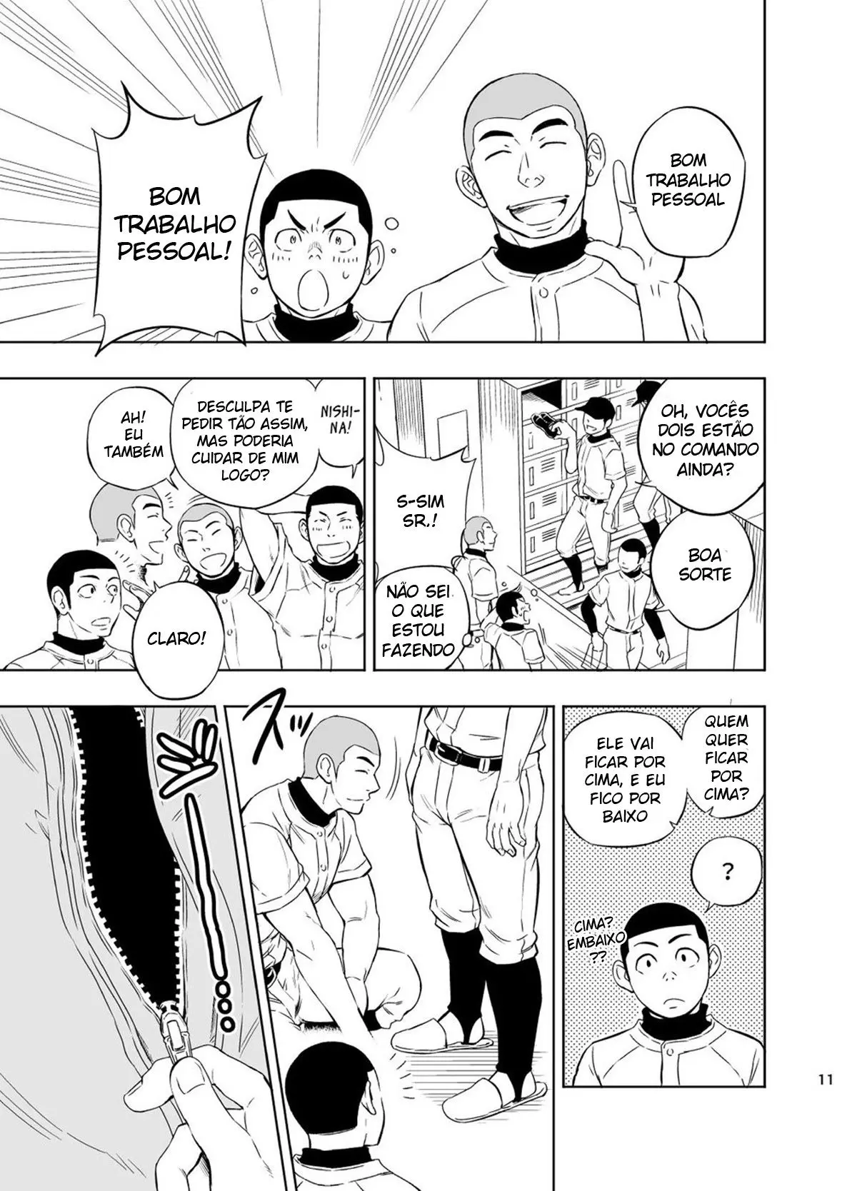 Com Toda Certeza Existe Algo de Errado Com Essa Escola de Clube de Baseball Hentai – Página 12