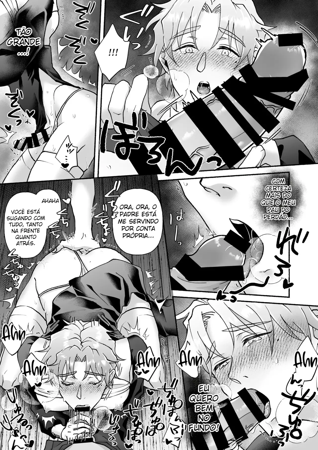 Confessionário da Feminização do Padre Com Mamilos Sensíveis Criados por Fiéis Hentai – Página 48 Confessionário da Feminização do Padre Com Mamilos Sensíveis Criados por Fiéis Hentai – Página 48