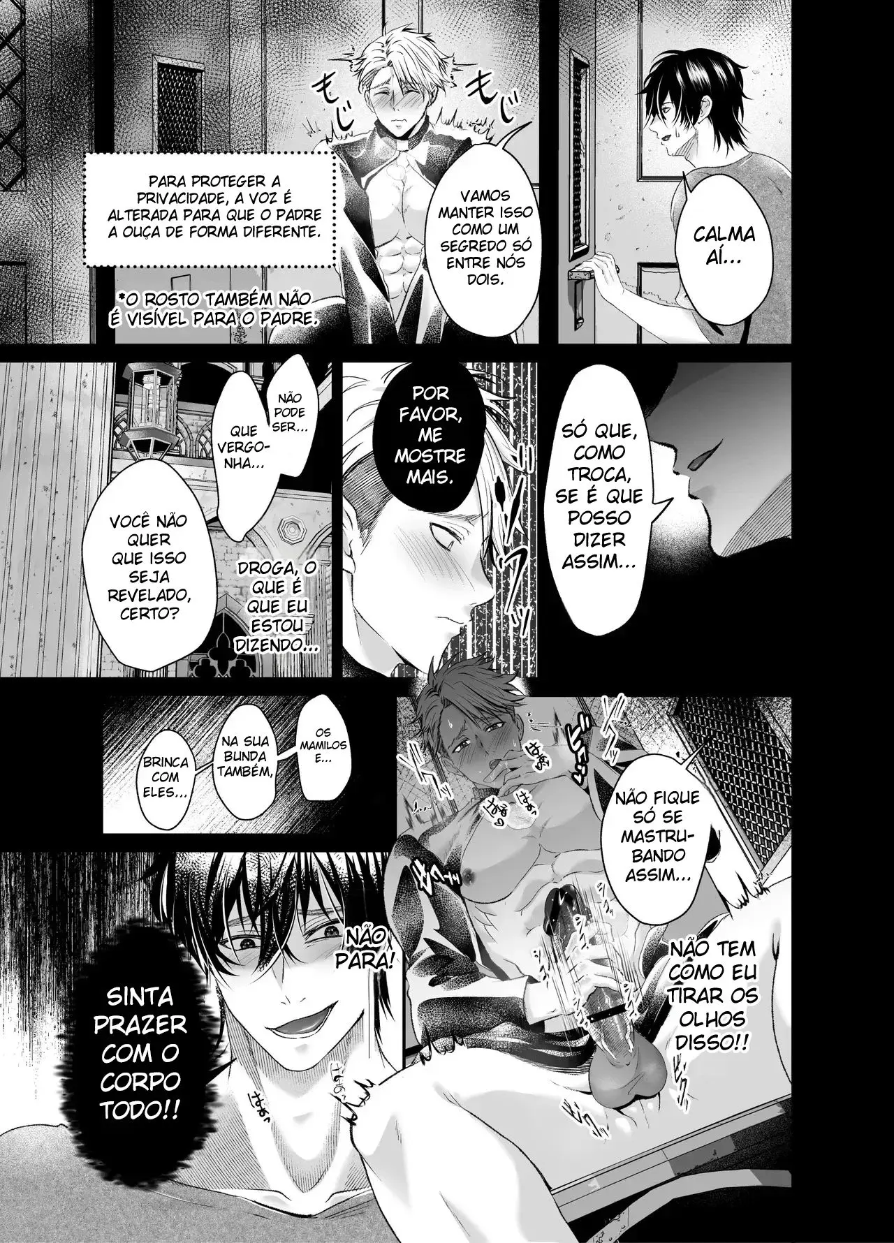 Confessionário de Treinamento ~ A Noite de Orientação para Corromper o Padre Hentai – Página 11 Confessionário de Treinamento ~ A Noite de Orientação para Corromper o Padre Hentai – Página 11