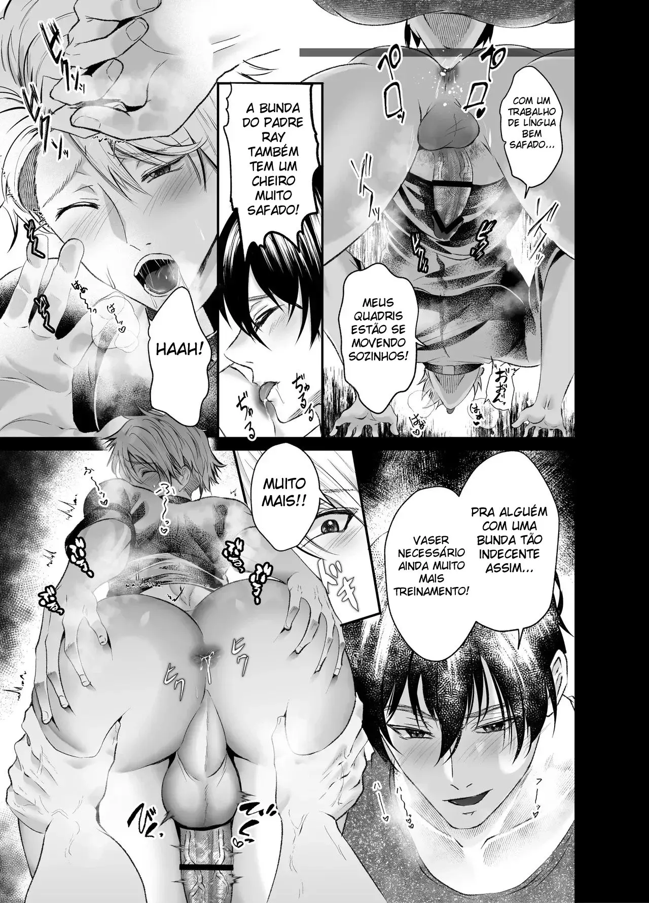 Confessionário de Treinamento ~ A Noite de Orientação para Corromper o Padre Hentai – Página 19 Confessionário de Treinamento ~ A Noite de Orientação para Corromper o Padre Hentai – Página 19