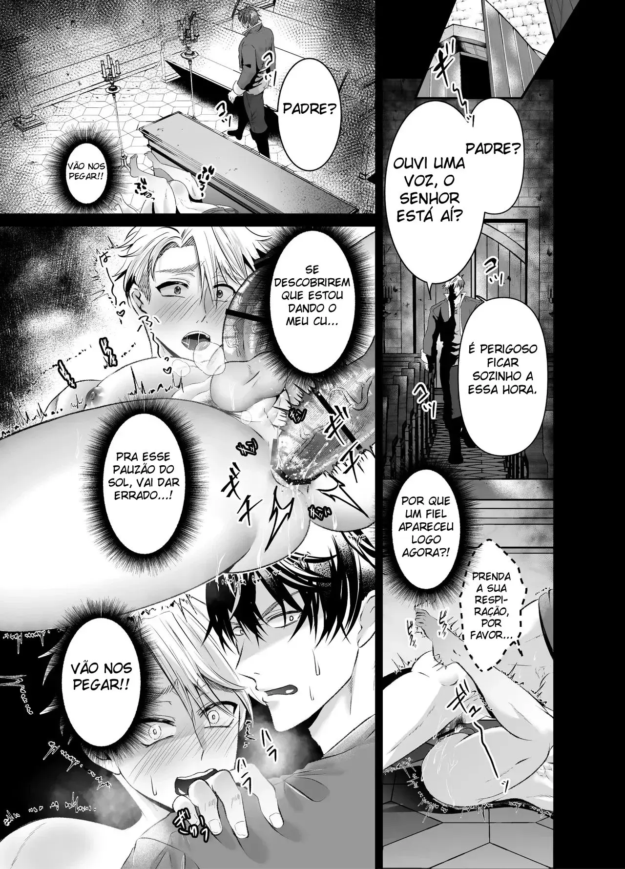 Confessionário de Treinamento ~ A Noite de Orientação para Corromper o Padre Hentai – Página 41 Confessionário de Treinamento ~ A Noite de Orientação para Corromper o Padre Hentai – Página 41