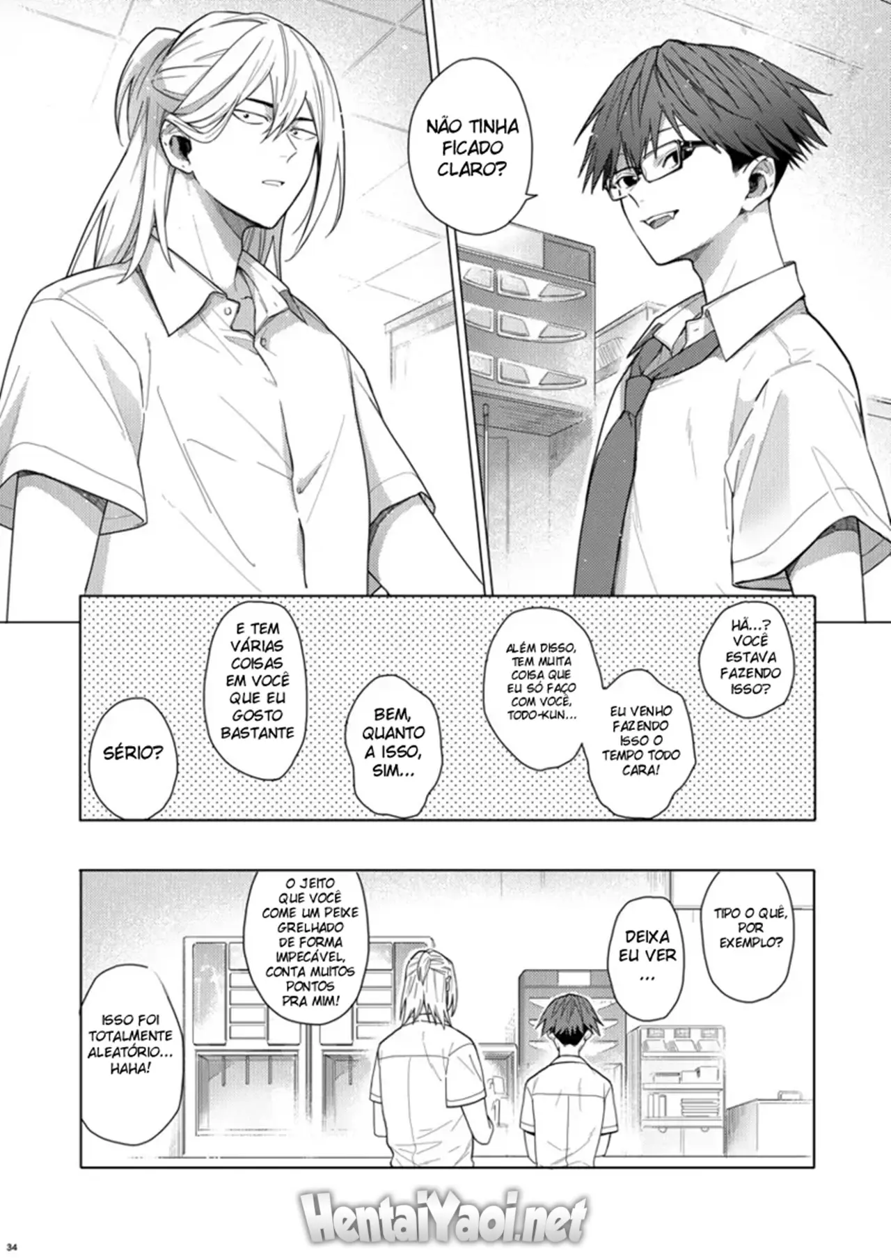 Continue Me Segurando Assim e Nunca Me Solte Hentai – Página 33