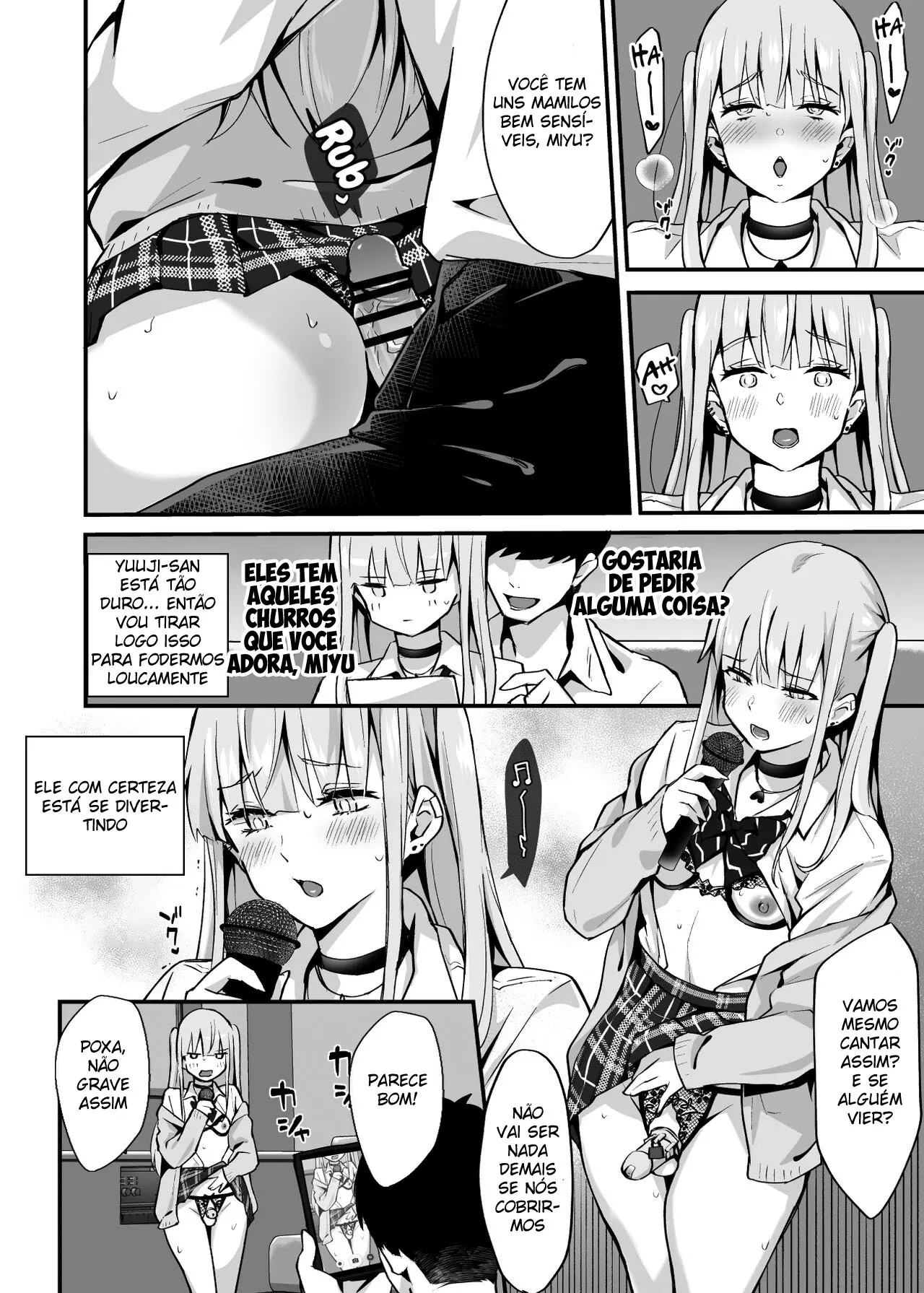 Controle de Ejaculação de Miyu Hentai – Página 9