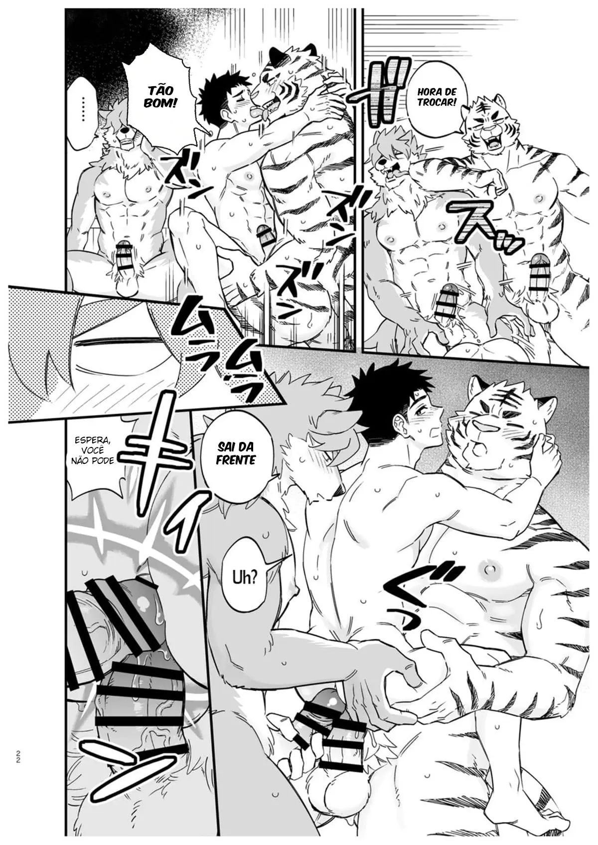 Dakara ore wa isekai de haruwouru Hentai – Página 23